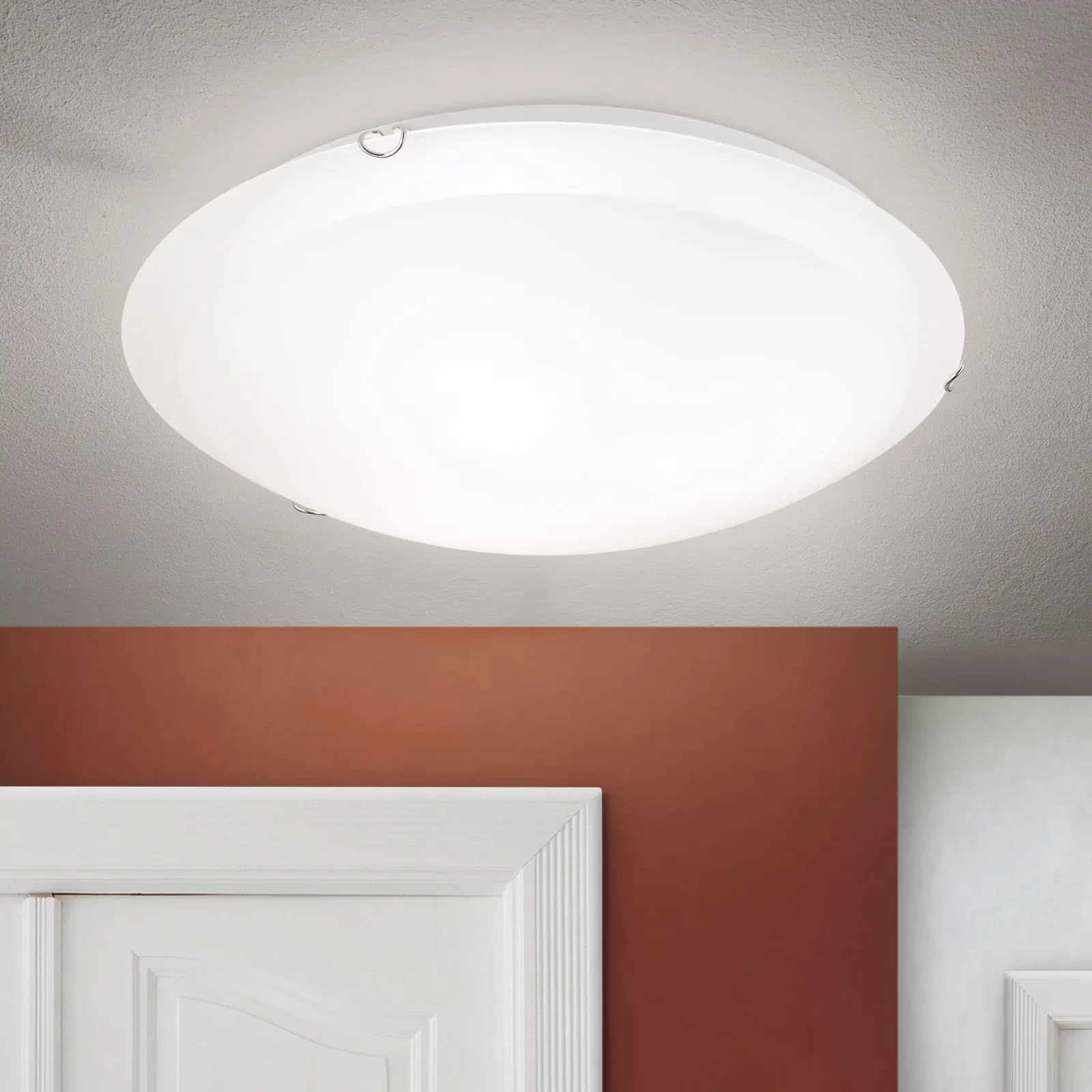 Plafonska lampa AGADA, hrom, 50 cm - 2