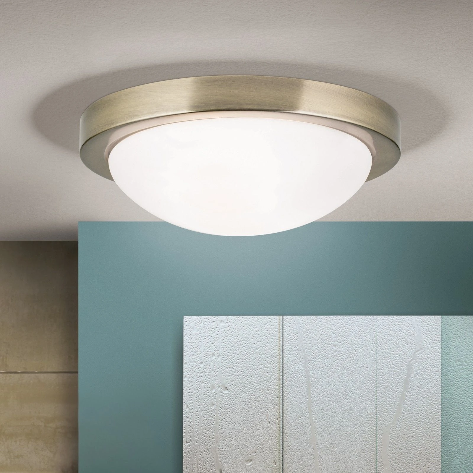 Plafonska lampa FATO, patina, Ø 32 cm - 1