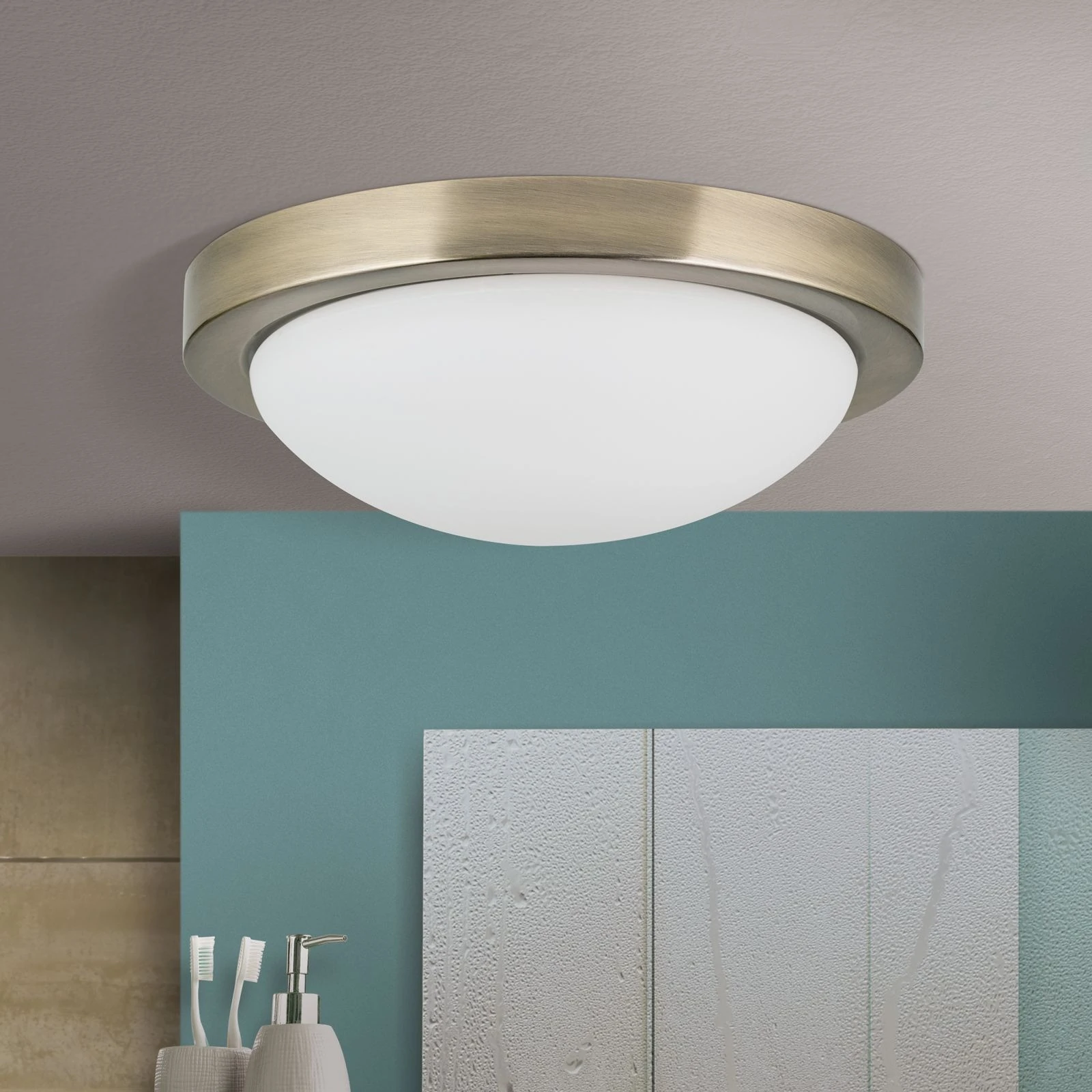 Plafonska lampa FATO, patina, Ø 32 cm - 3