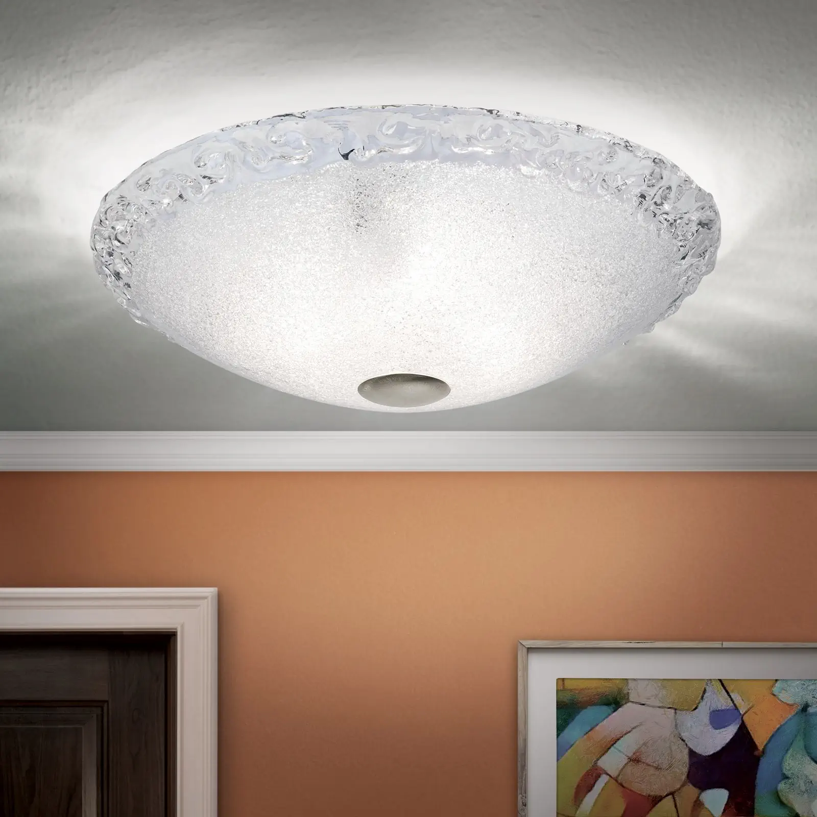 Plafonska lampa CLAUDIO, dekor, Ø 40 cm - 1