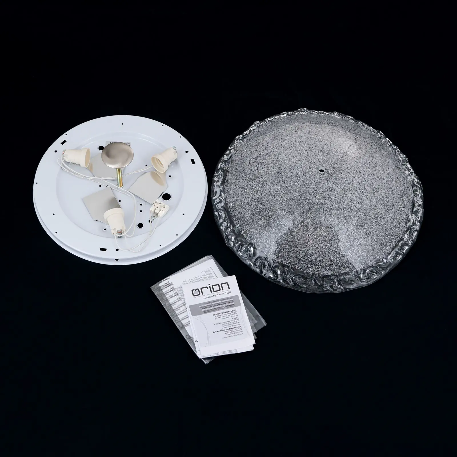 Plafonska lampa CLAUDIO, dekor, Ø 40 cm - 8