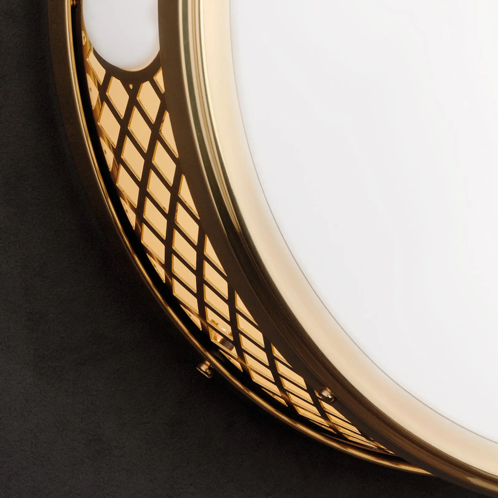 Okrugla plafonska lampa ALT WIEN, sjajni mesing, 40cm - 2