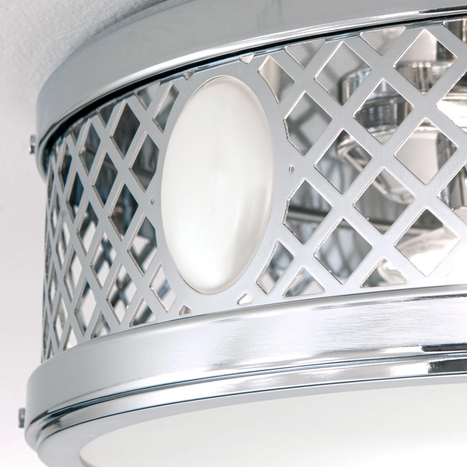 Plafonska lampa ALT WIEN, sjajni nikl, Ø 40 cm - 5