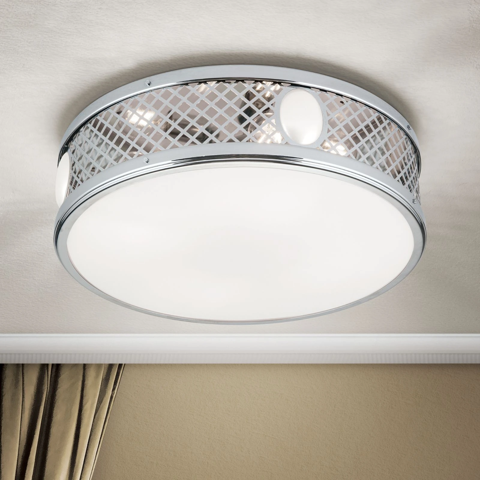 Plafonska lampa ALT WIEN, sjajni nikl, Ø 53 cm - 2