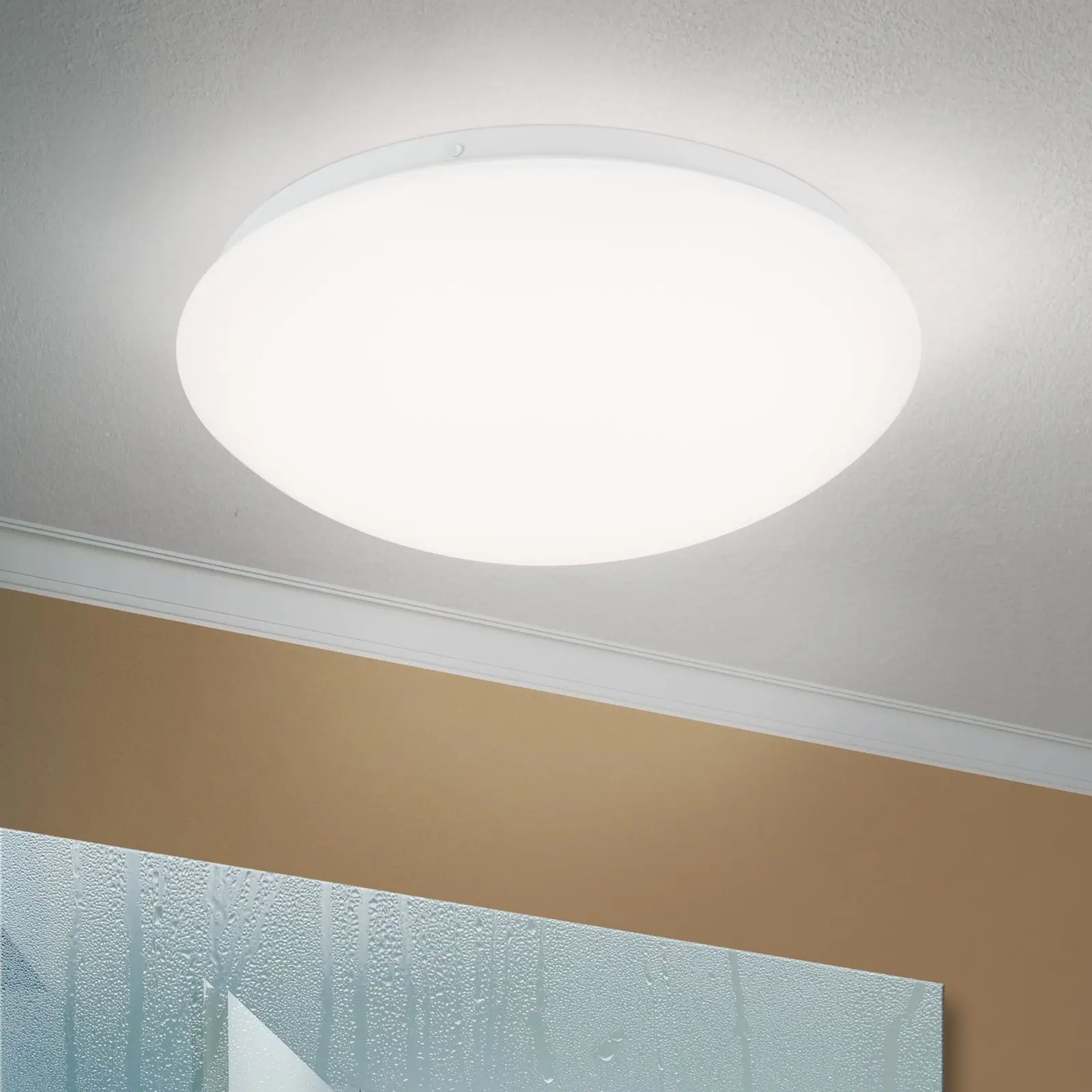 LED plafonska lampa NEDO, 30 cm, opal - 2