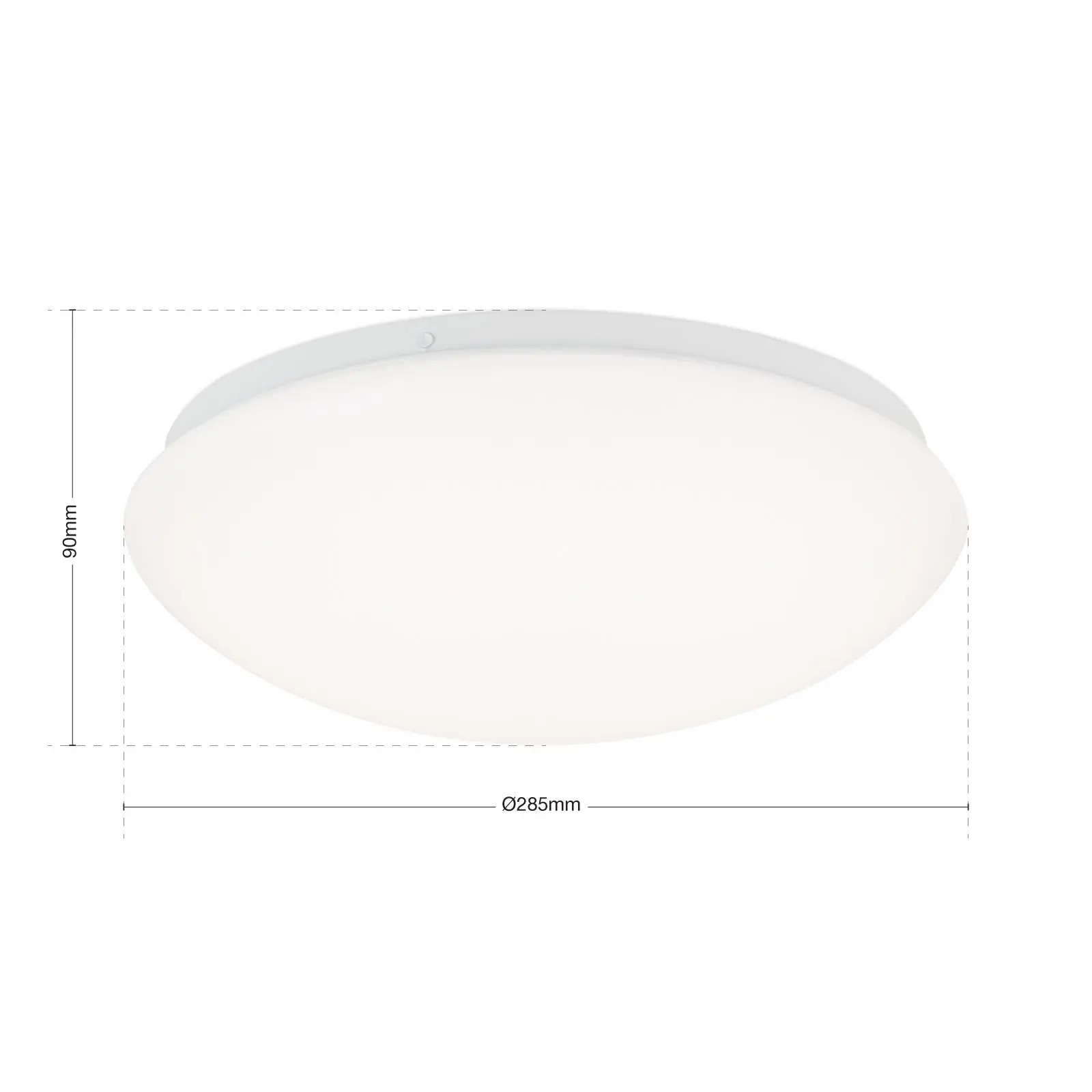 LED plafonska lampa NEDO, 30 cm, opal - 7