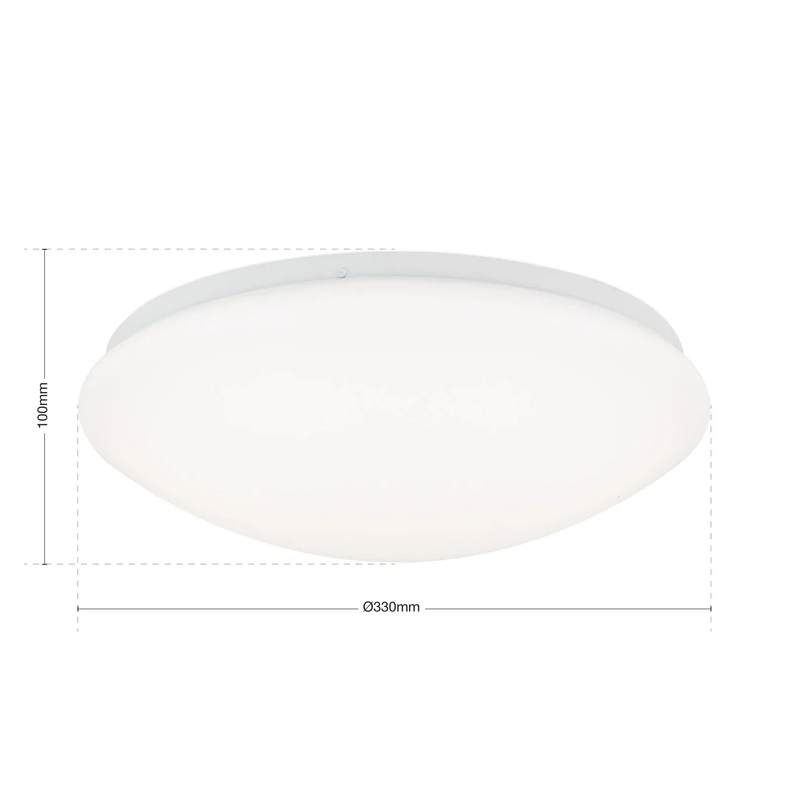LED plafonska lampa NEDO, 35 cm, opal - 7