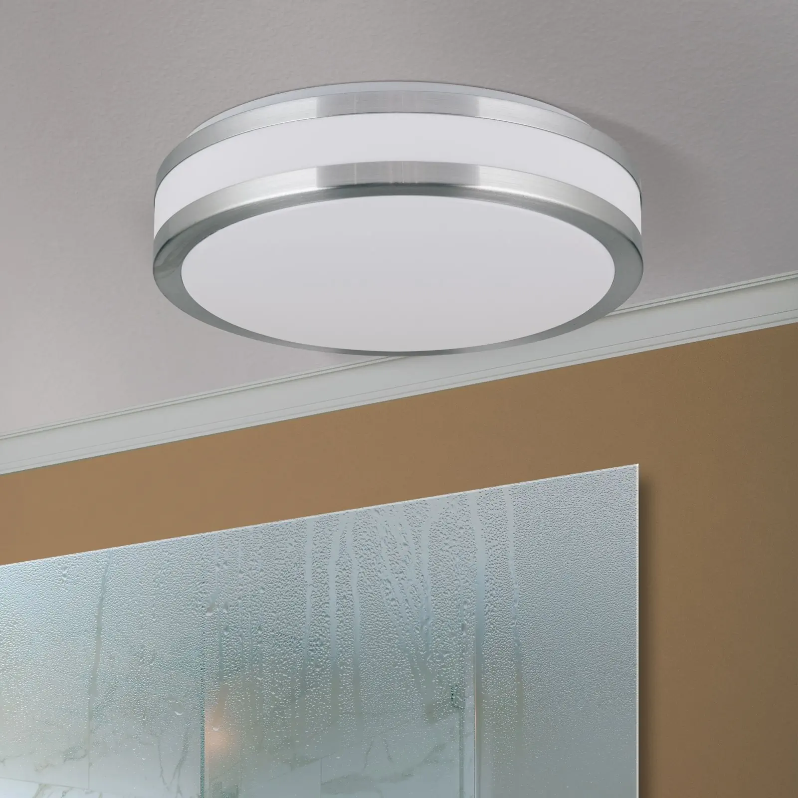 LED plafonska lampa NEDO, 30 cm, sa aluminijumskim dekorom - 3