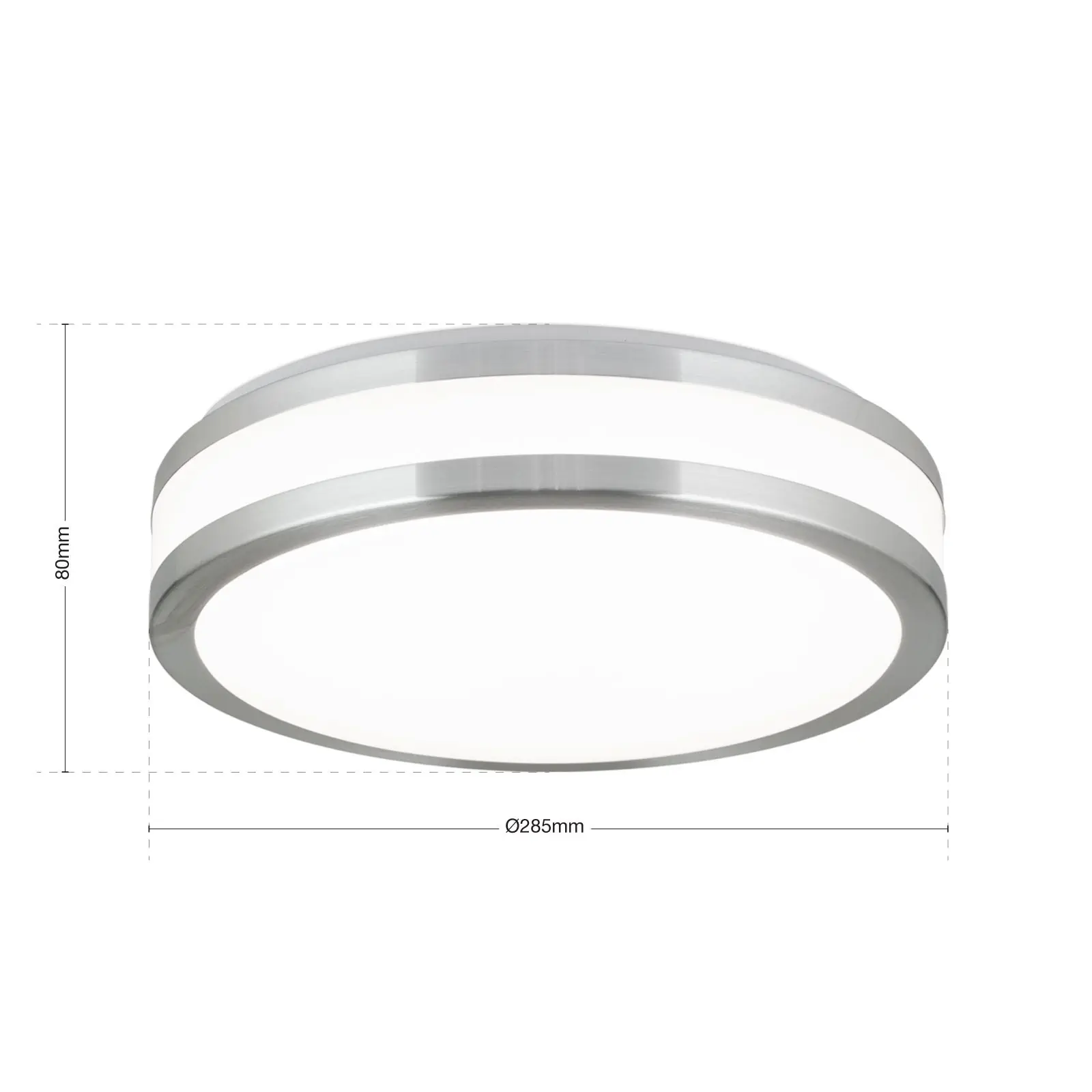 LED plafonska lampa NEDO, 30 cm, sa aluminijumskim dekorom - 7