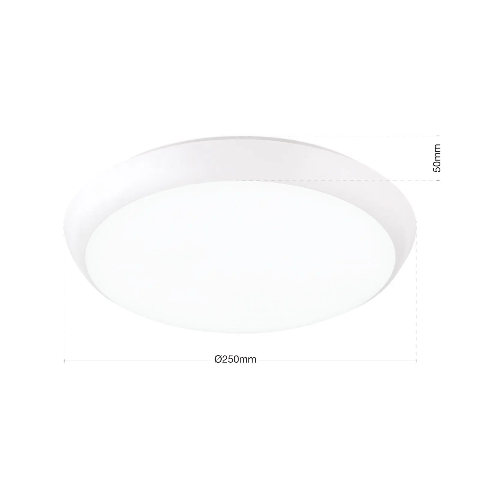 LED plafonska lampa MAGGY, Ø 25 cm, zamjenjivi obruči u bojama - 7
