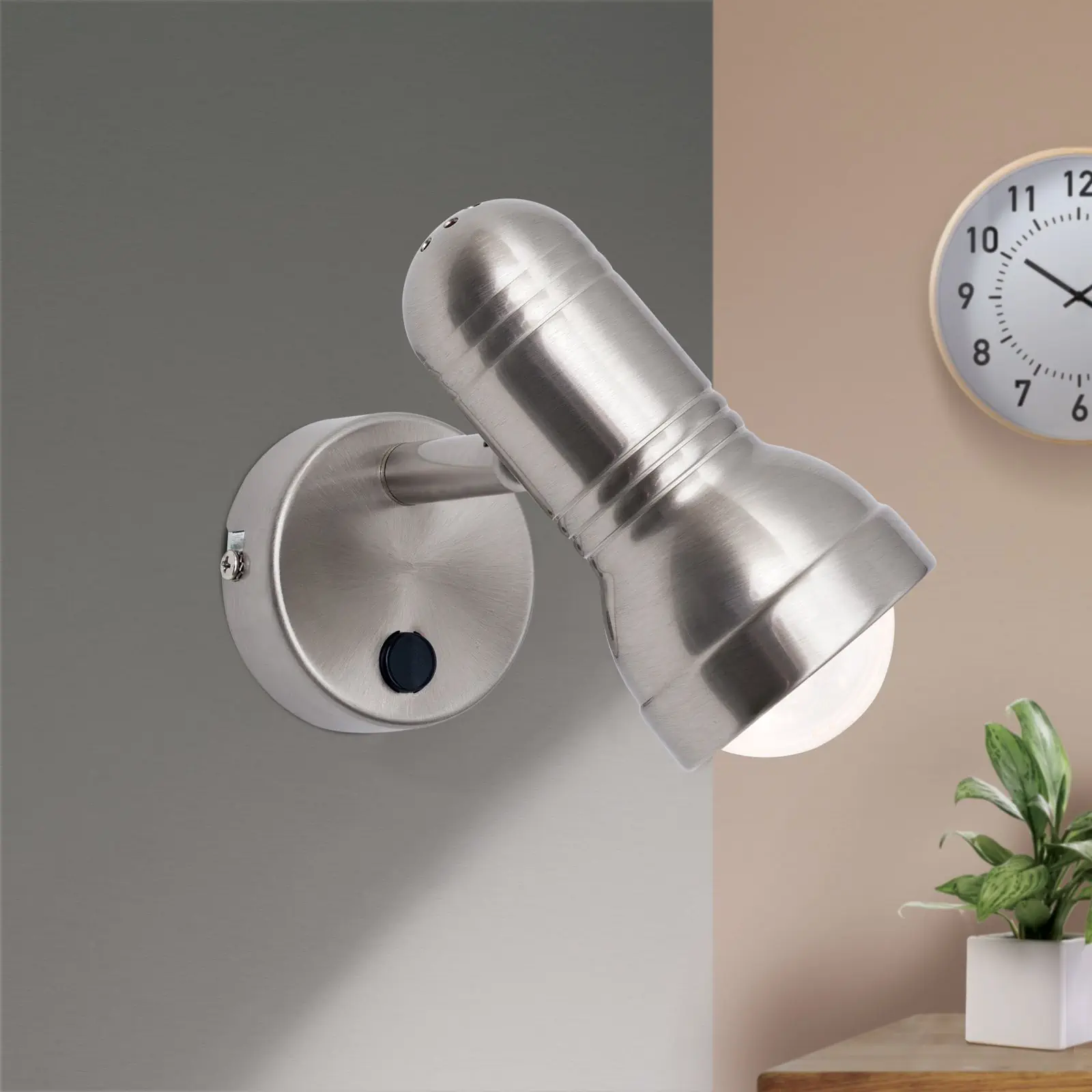 Spot lampa WILHELM, 1-izvor svetla, satinisana - 1