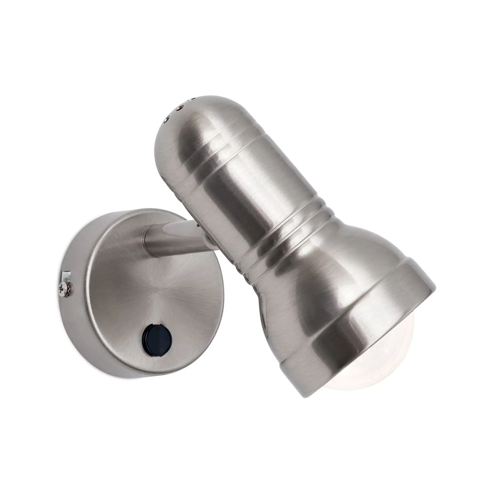 Spot lampa WILHELM, 1-izvor svetla, satinisana - 4