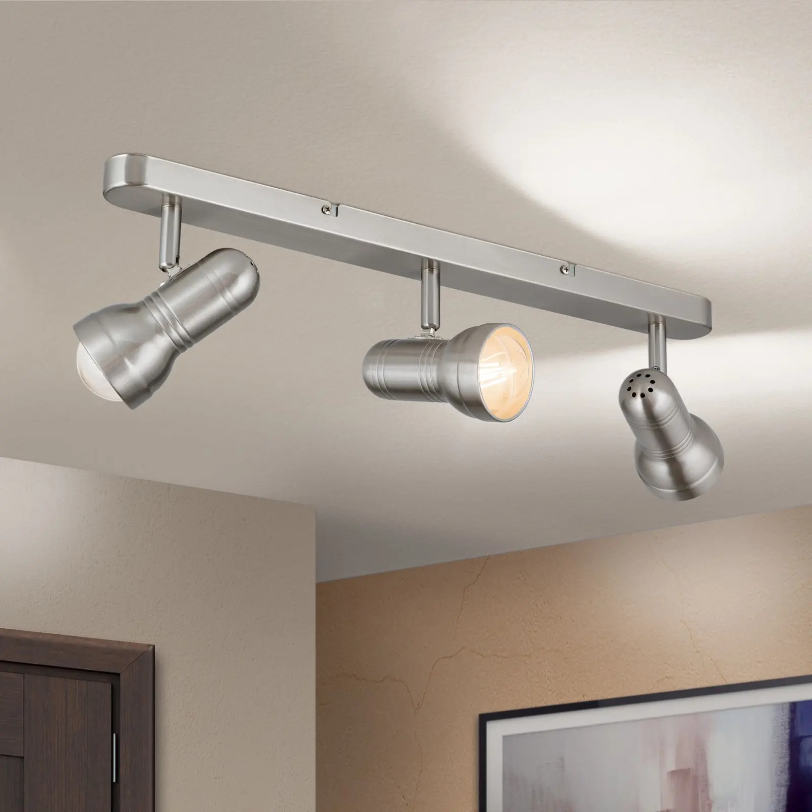 Spot Lampa WILHELM, 3 izvora svetla, satinisana