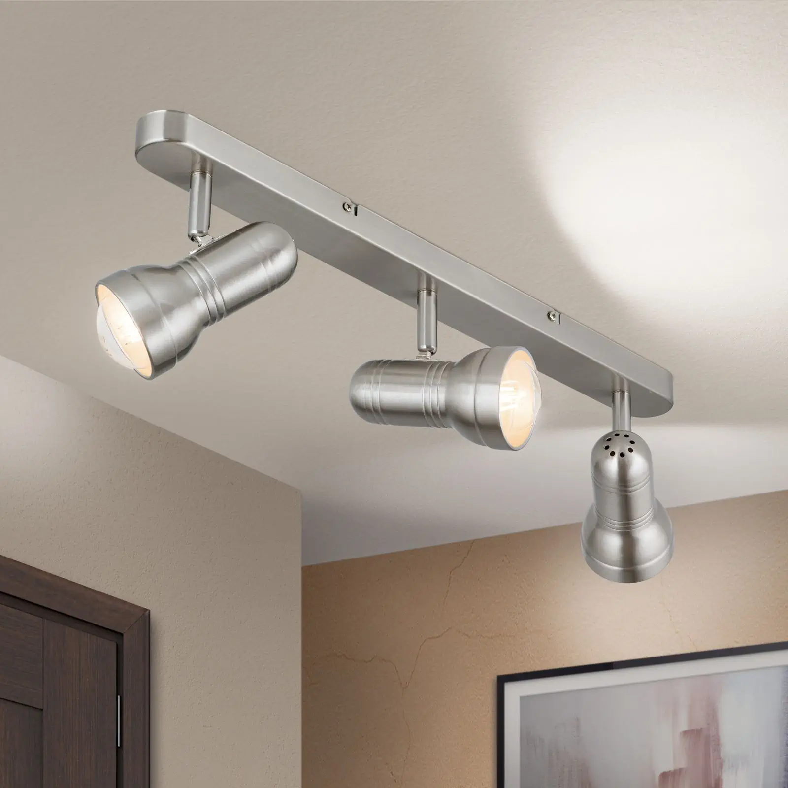 Spot Lampa WILHELM, 3 izvora svetla, satinisana - 2