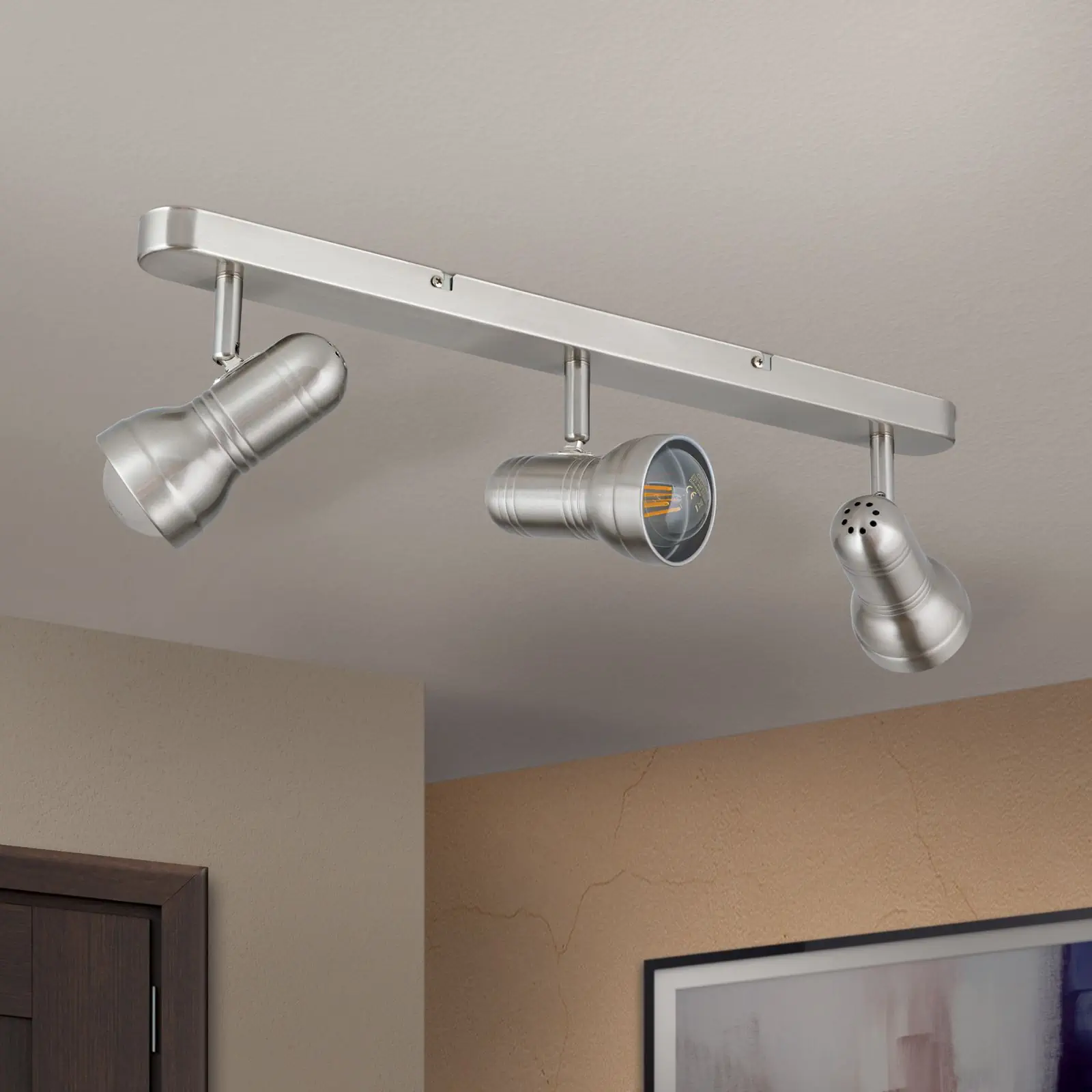 Spot Lampa WILHELM, 3 izvora svetla, satinisana - 3