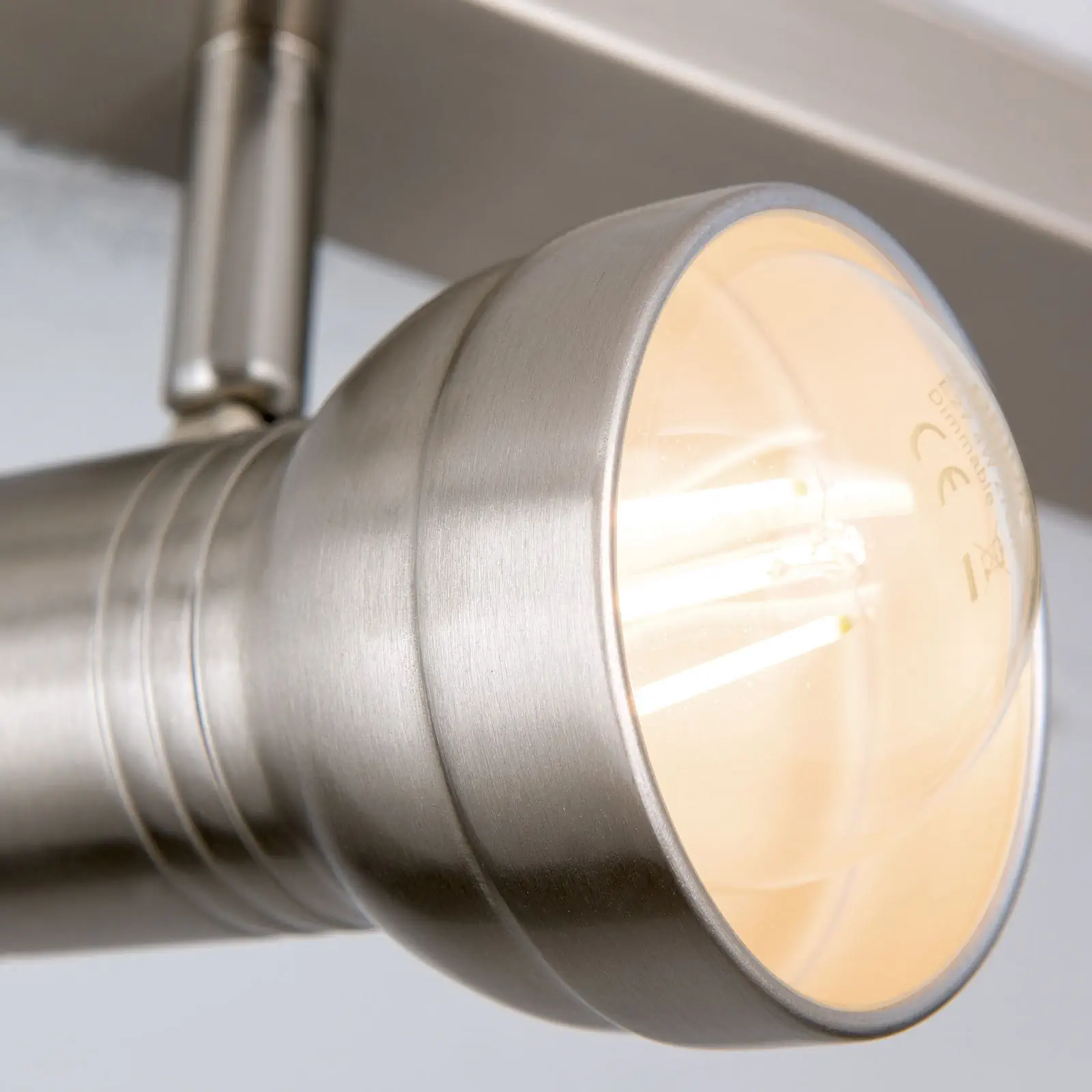 Spot Lampa WILHELM, 3 izvora svetla, satinisana - 6