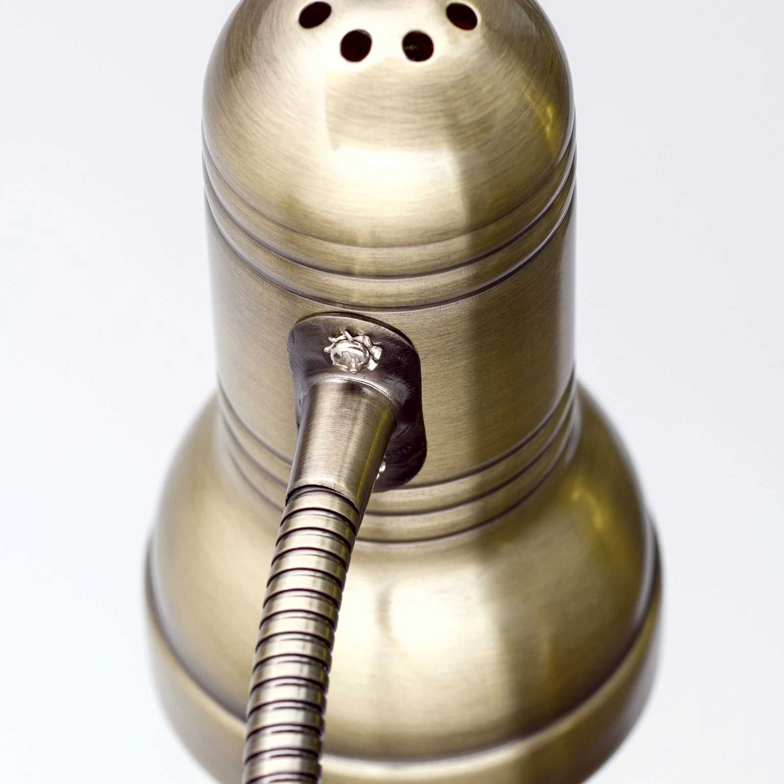 Spot lampa sa stezaljkom WILHELM, patina, dugačka - 6