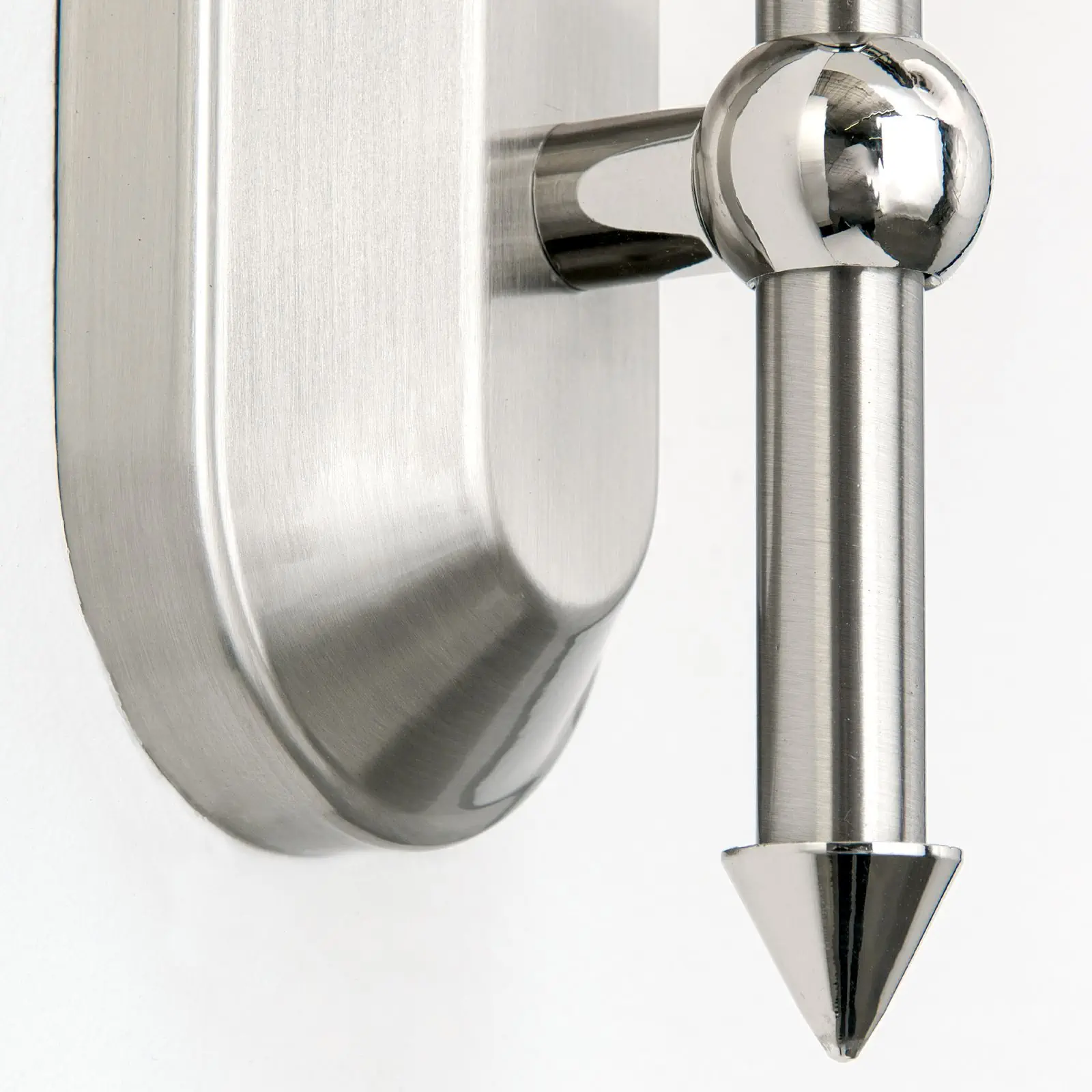 Pojedinačna spot lampa OPALDESIGN, 1 izvor svetla, saten hrom završna obrada, sa opalnim staklom - 5