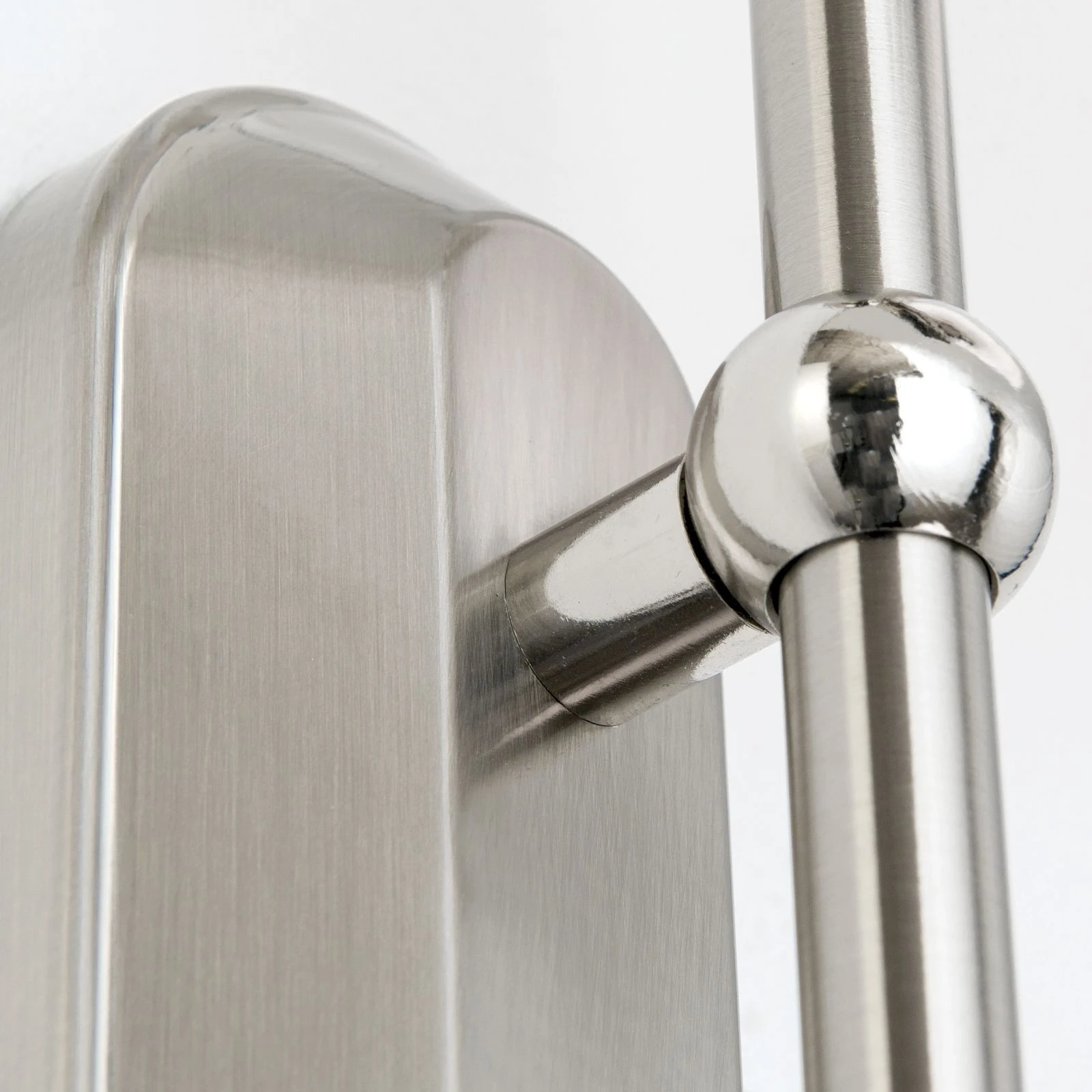 Spot lampa OPALDESIGN, 2 glave, satin hrom, opalno staklo - 5