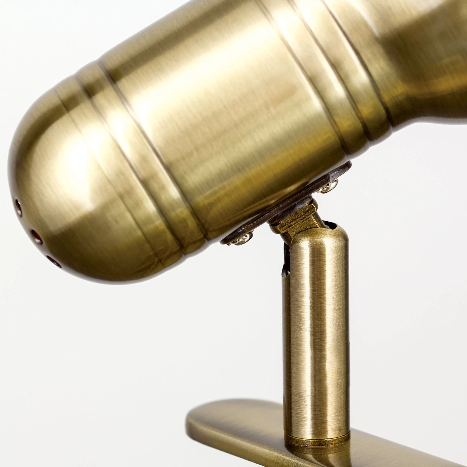 Spot lampa sa stezaljkom WILHELM, patina, kratka - 6