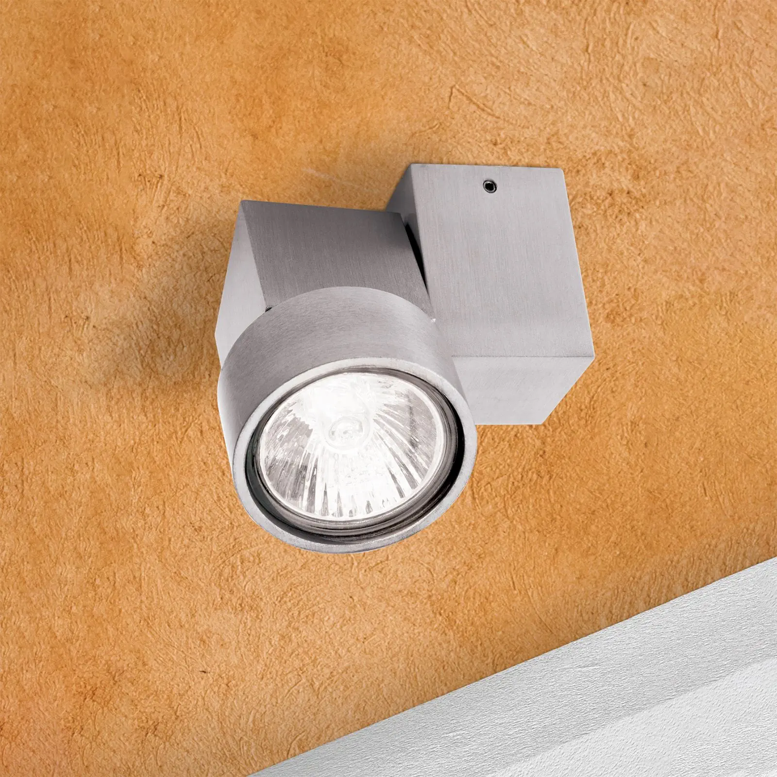 Spot lampa TECNO, 1-izvor svetla, aluminijum mat - 2