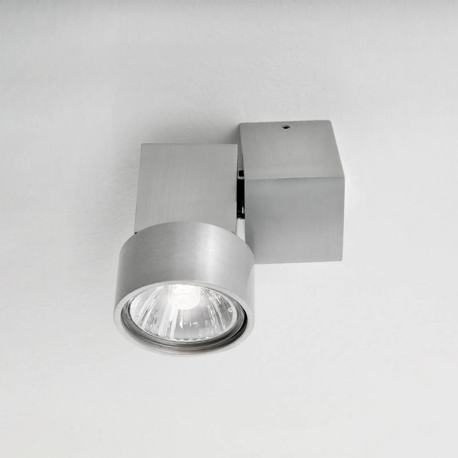 Spot lampa TECNO, 1-izvor svetla, aluminijum mat - 5