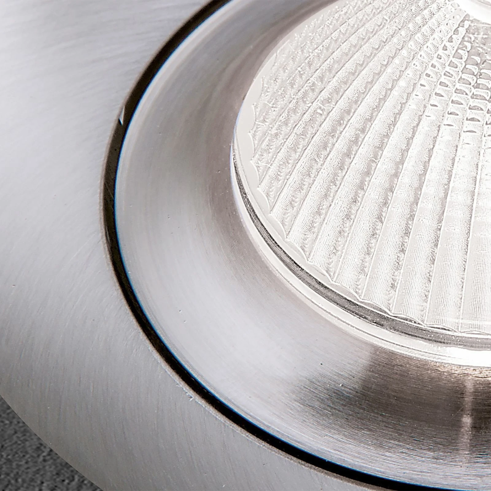 Ugradna spot lampa CHOICE, okrugla, satin hrom - 5