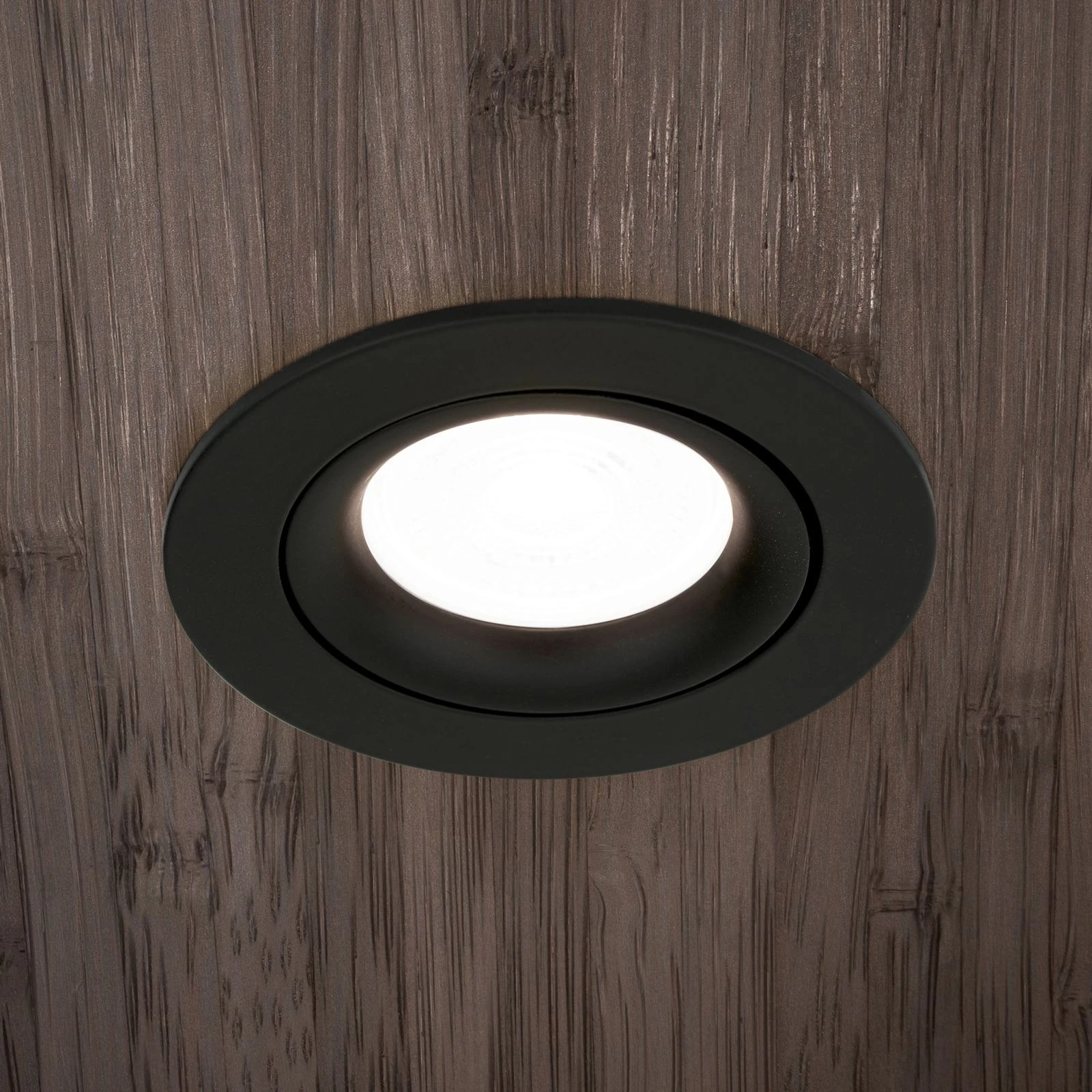 Montažni ram CHOICE, mat crni, okrugli - 2