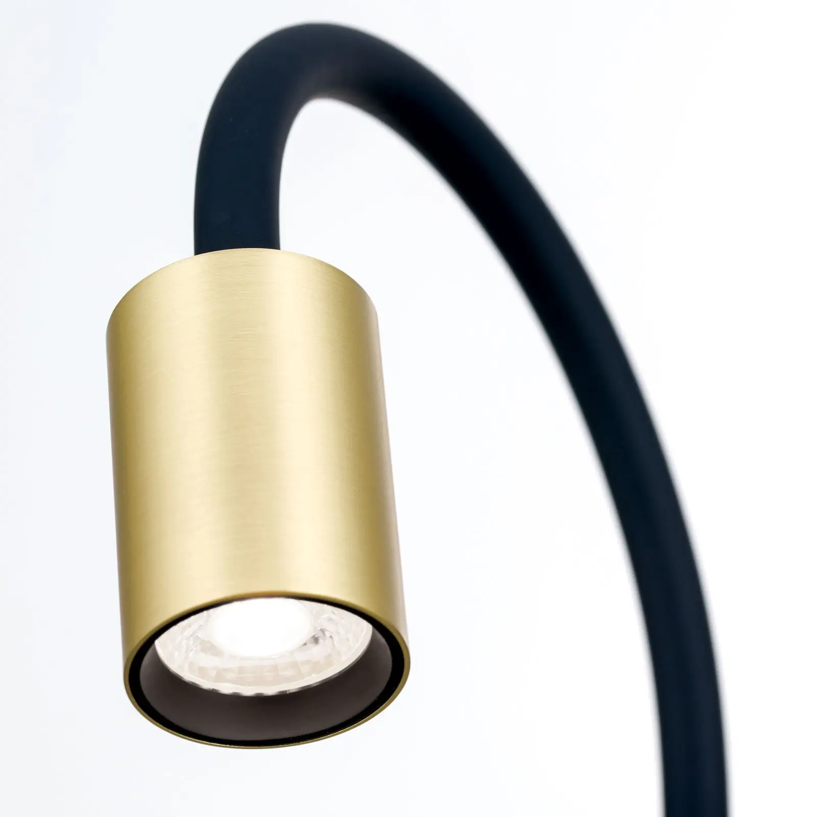 Lampa sa stezaljkom KURT, mesing mat - 5