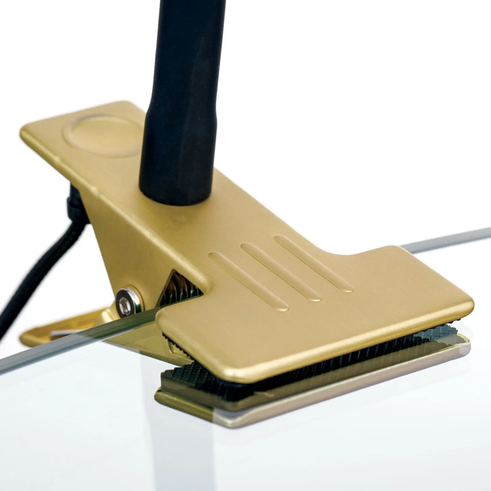 Lampa sa stezaljkom KURT, mesing mat - 6