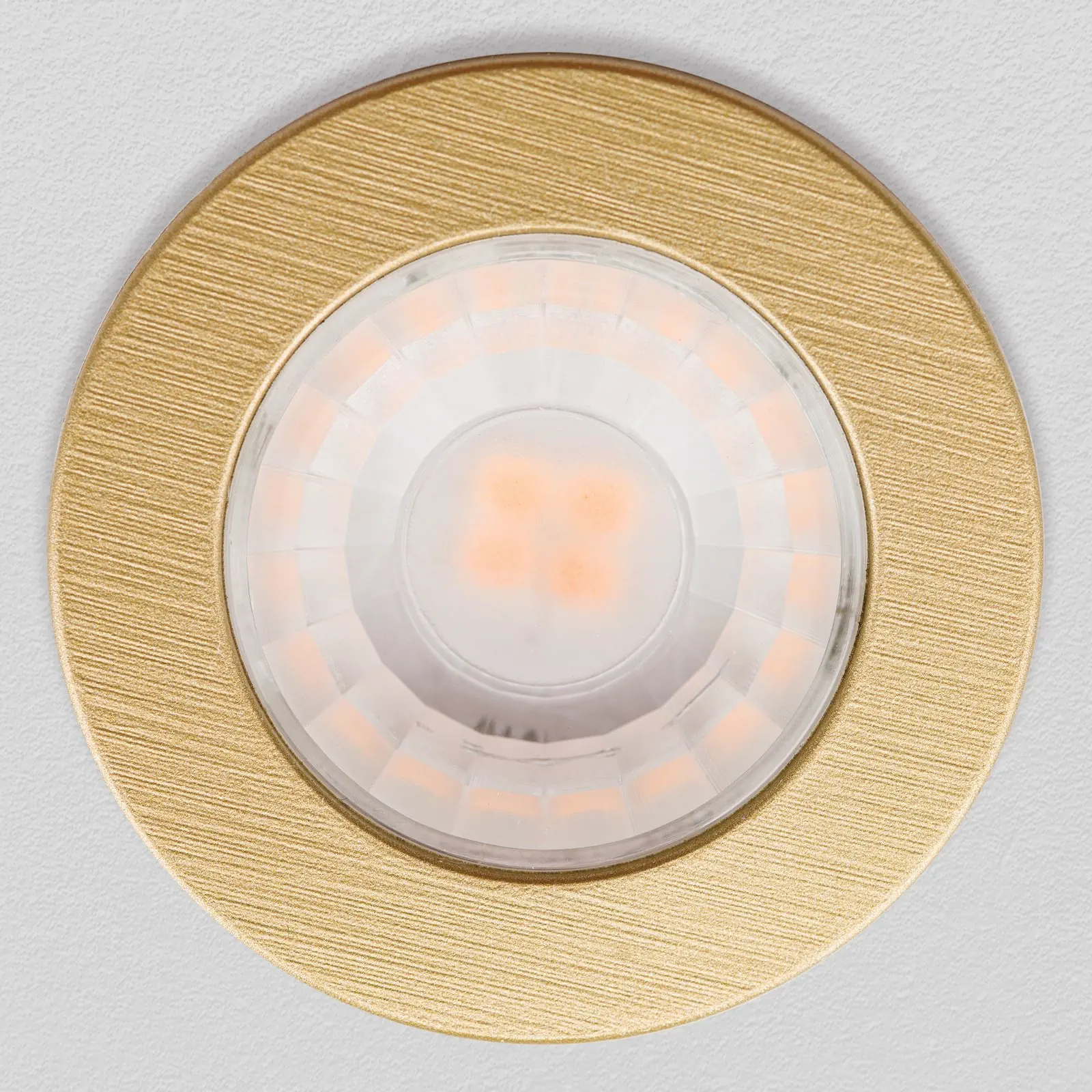 LED ugradna spot lampa ARTIST, 1-izvor svetla, zlatna, set od 3 lampe - 6