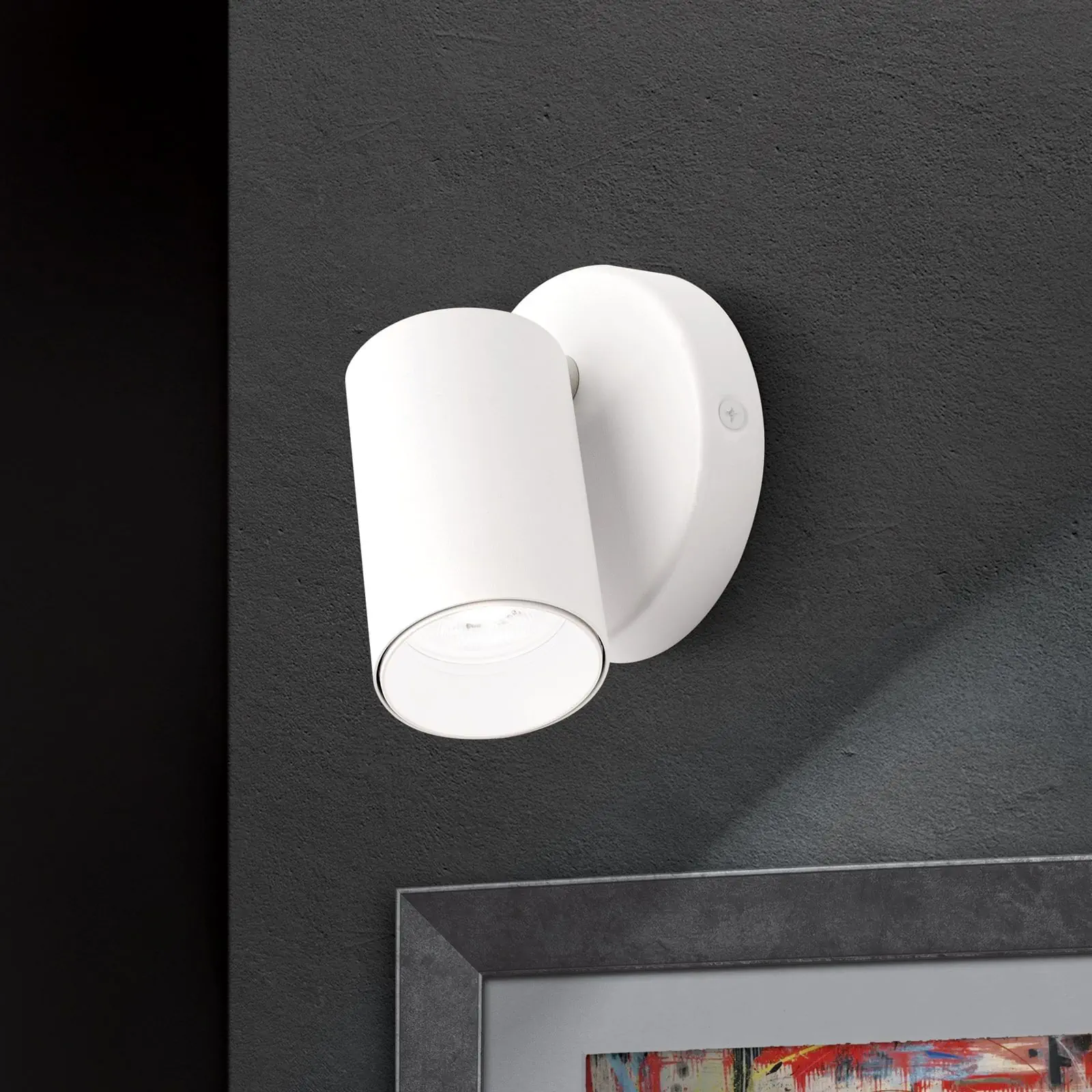 Spot lampa SEAN, 1 izvor svetla, bela - 2