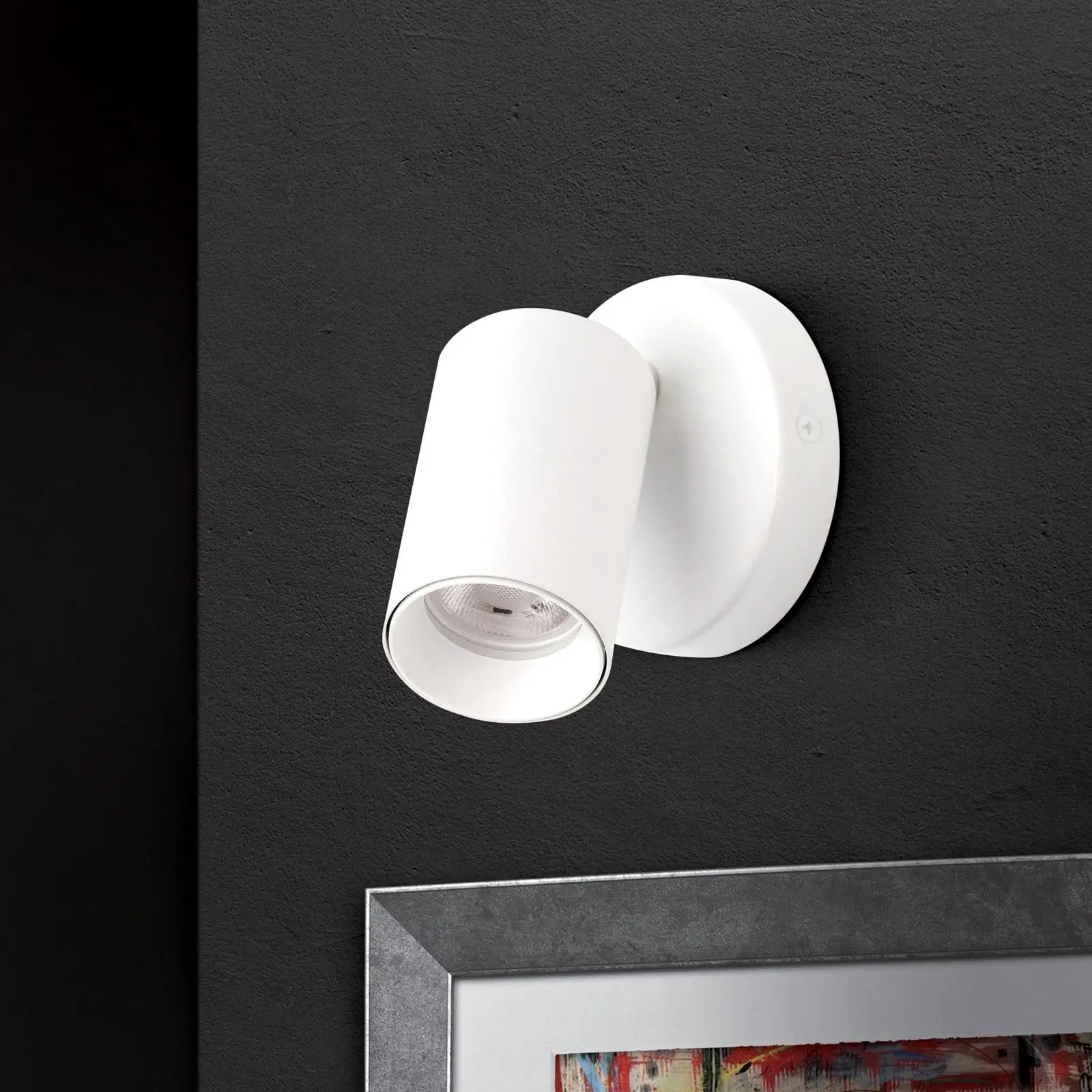 Spot lampa SEAN, 1 izvor svetla, bela - 3