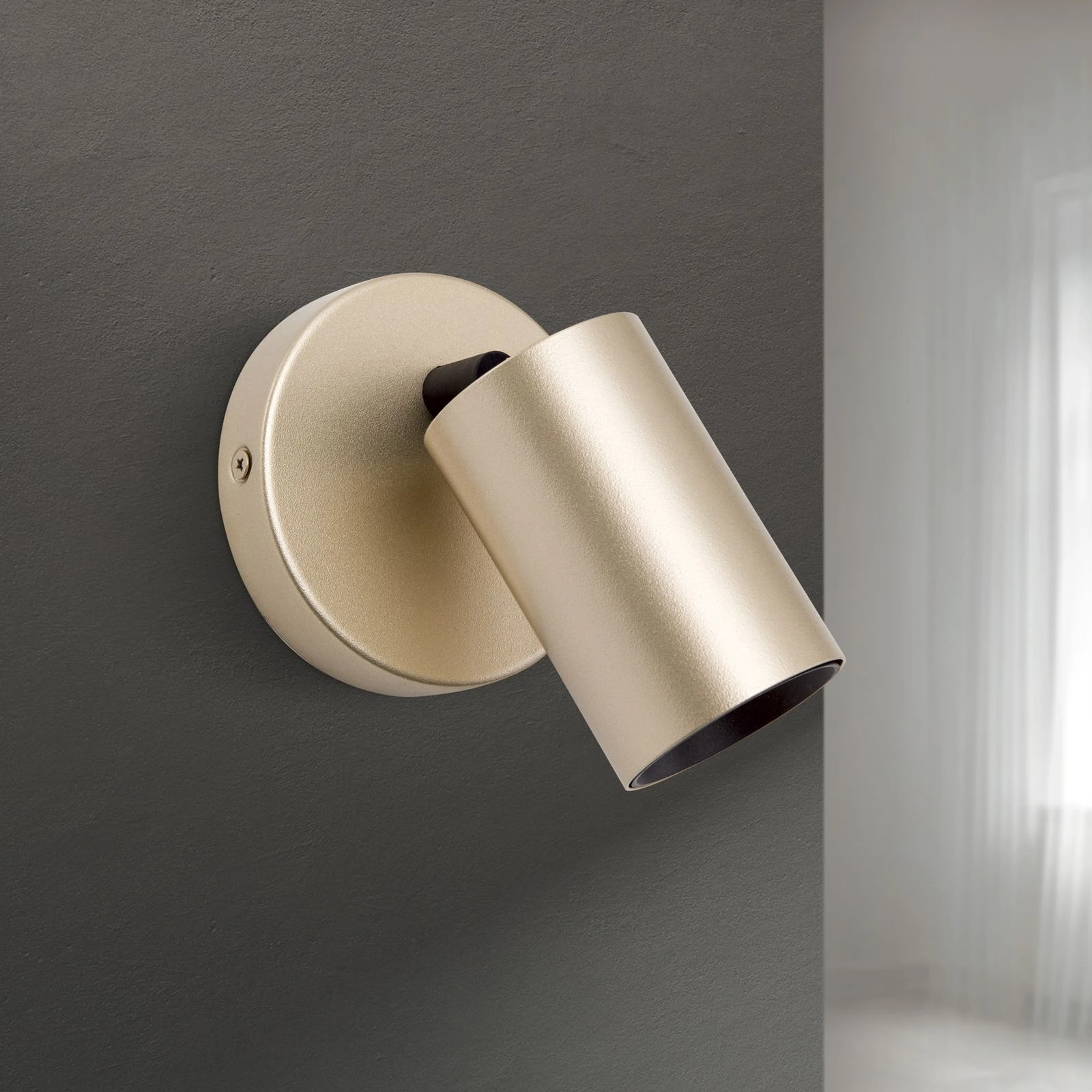 Spot lampa SEAN, 1 izvor svetla, mat zlato - 2