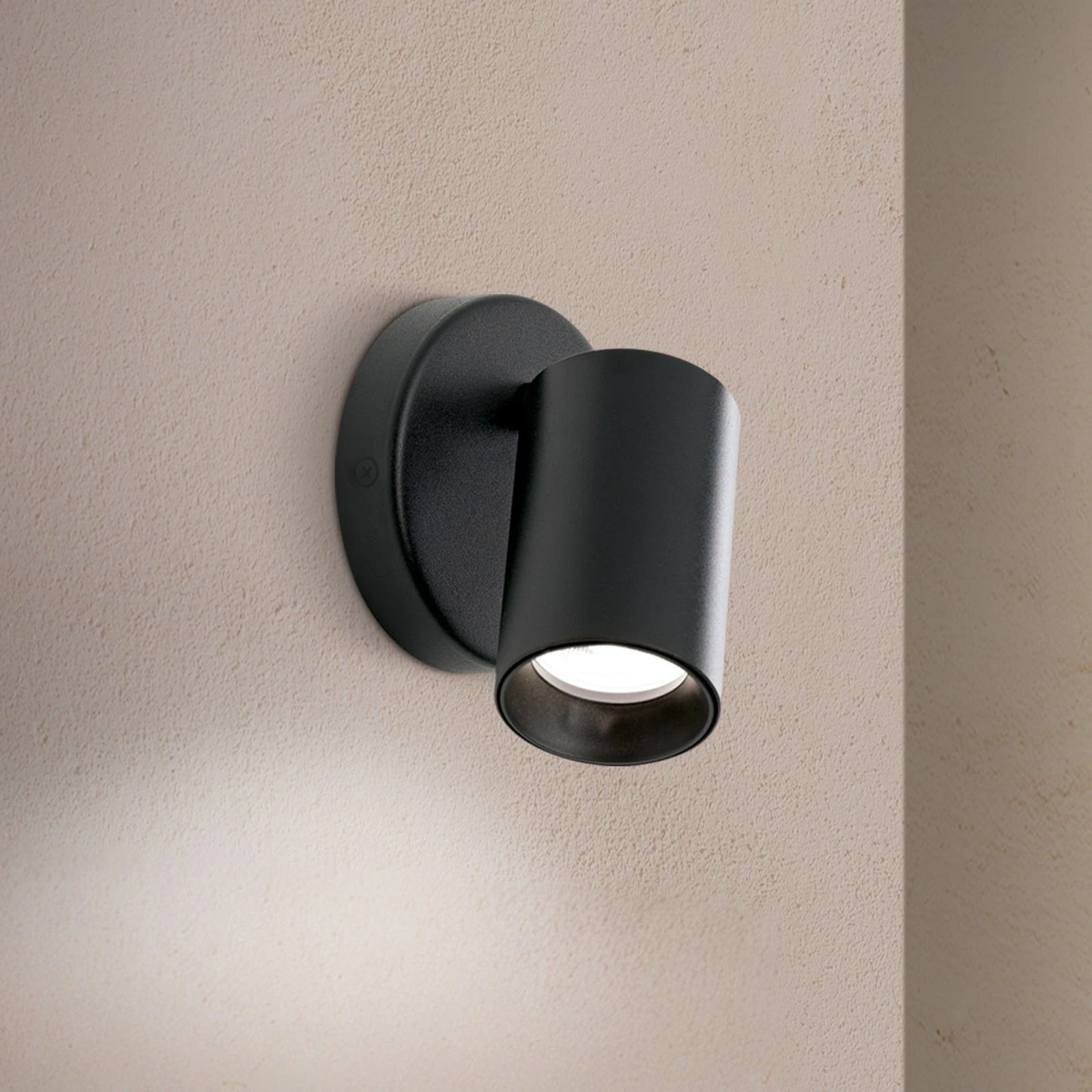 Spot lampa SEAN, 1 izvor svetla, Crna