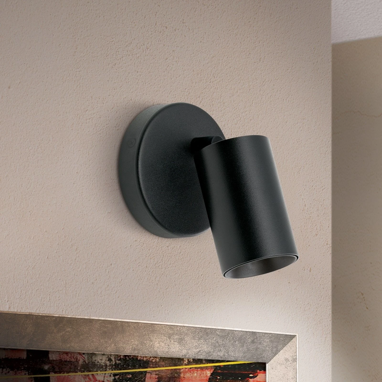 Spot lampa SEAN, 1 izvor svetla, Crna - 2