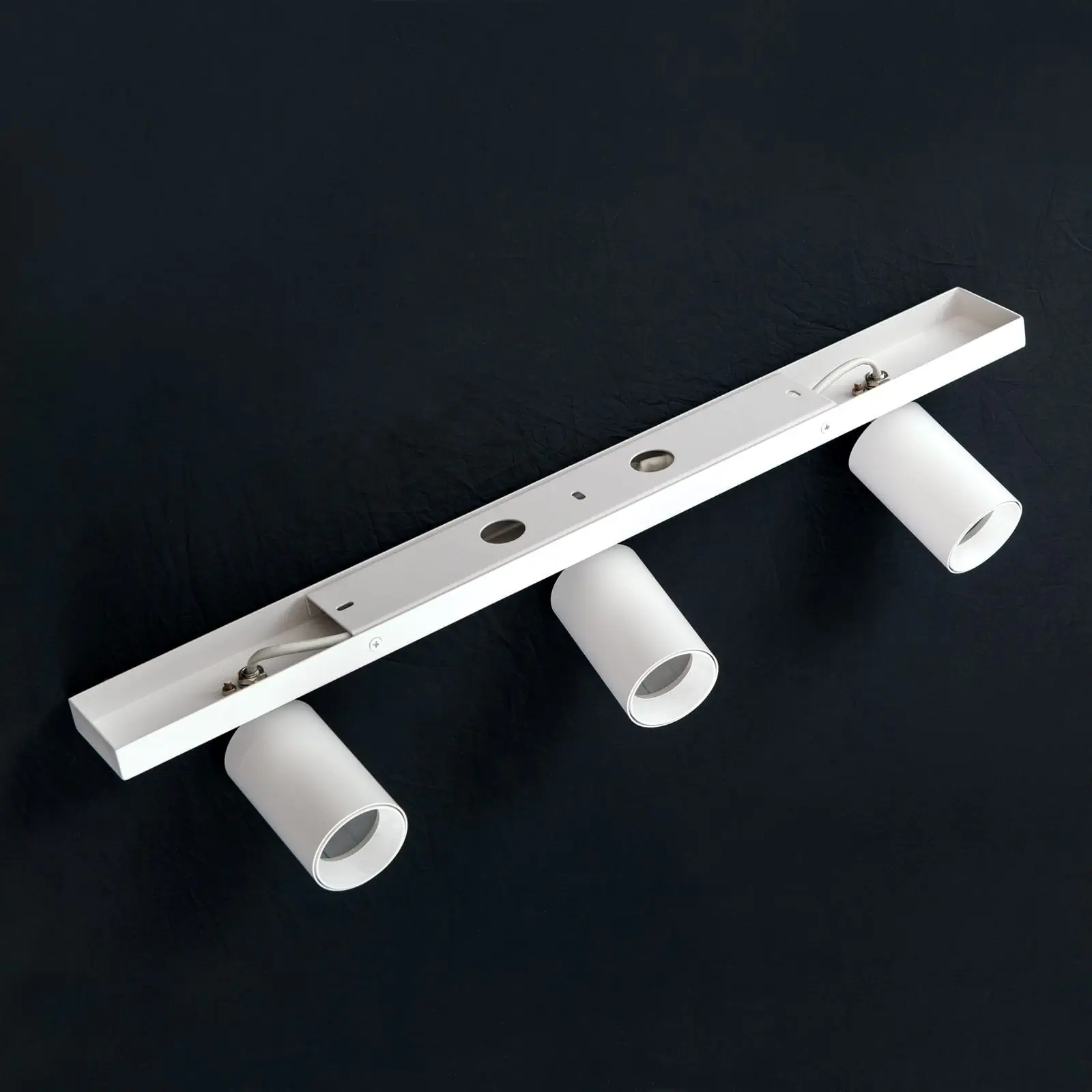 Spot lampa SEAN, 3 izvora svetla, bela - 7