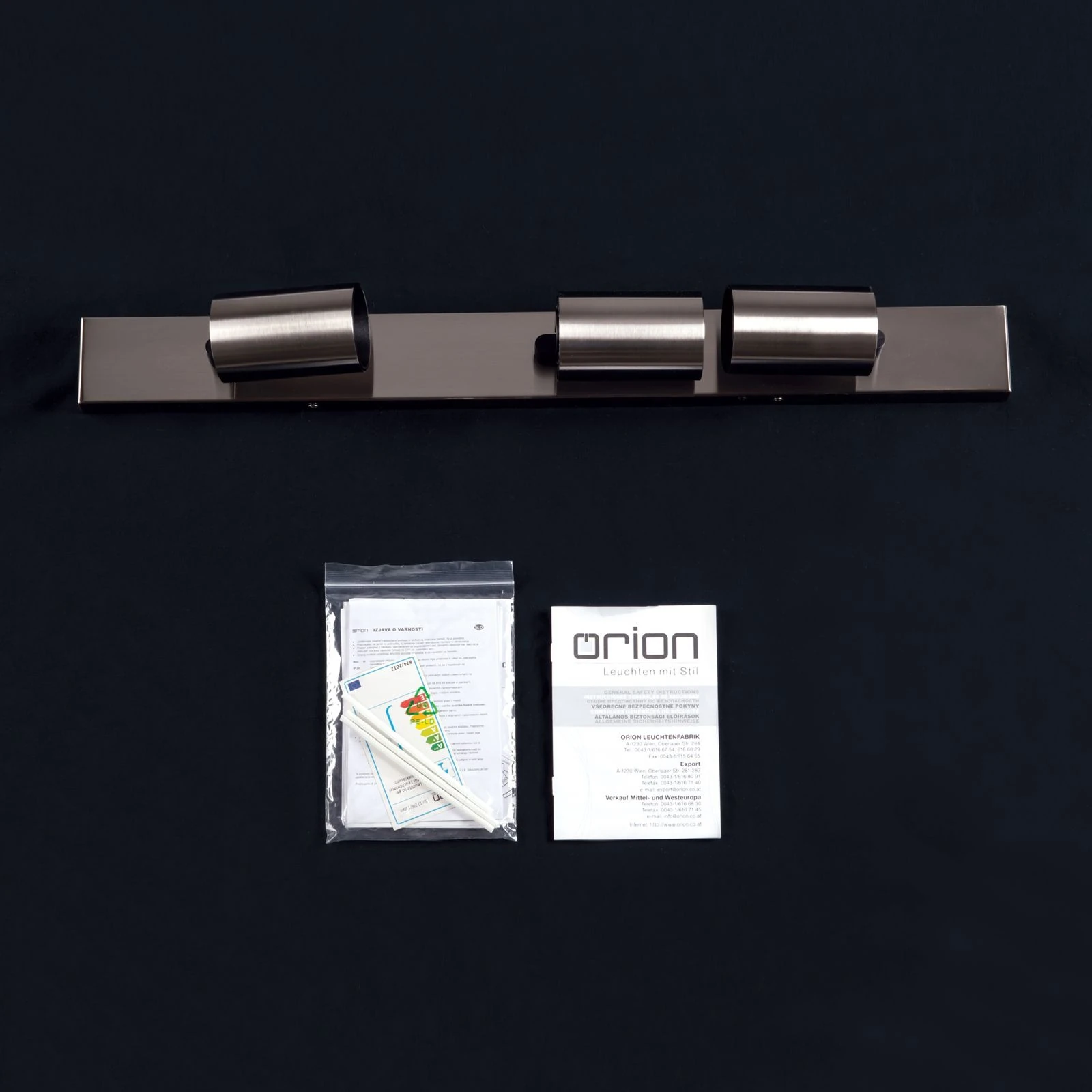 Spot lampa SEAN, 3 izvora svetla, Saten - 8