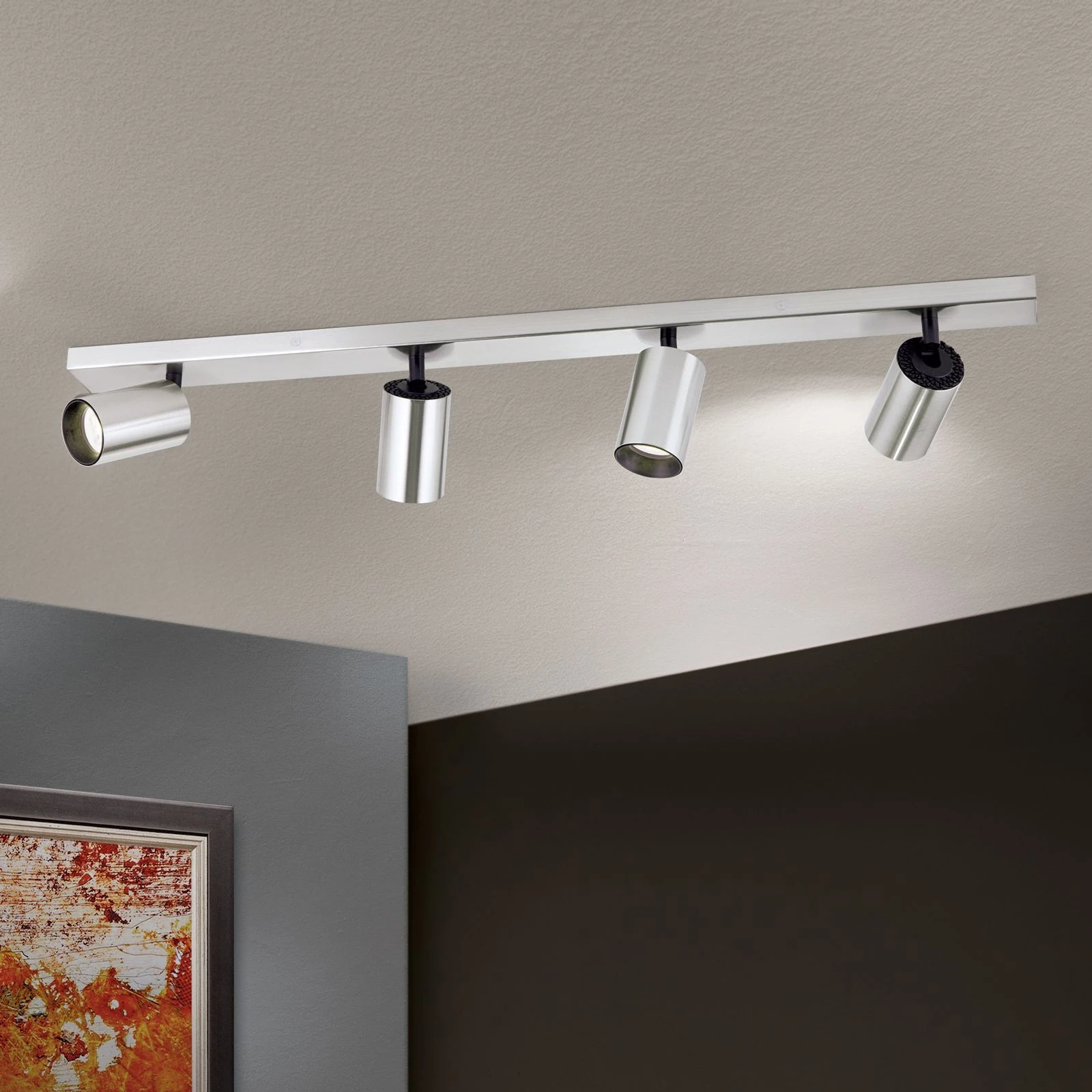 Spot lampa SEAN, 4 izvora svetla, Saten - 2