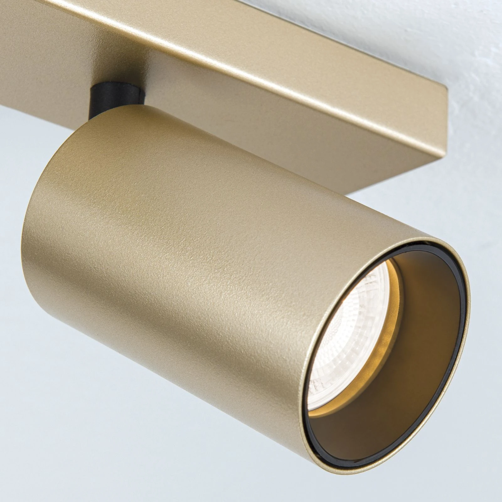 Spot lampa SEAN, 4 izvora svetla, mat zlato - 5