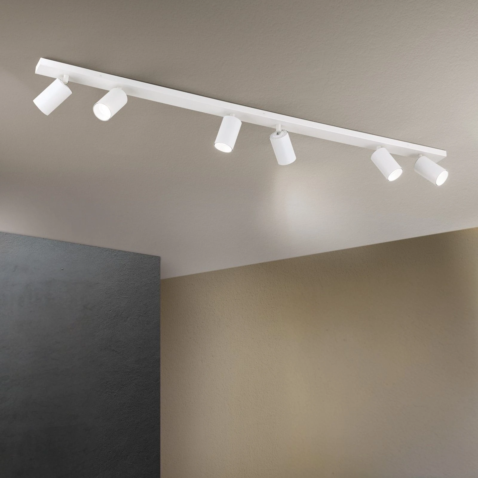 Spot lampa SEAN, 6 izvora svetla, Bela - 1