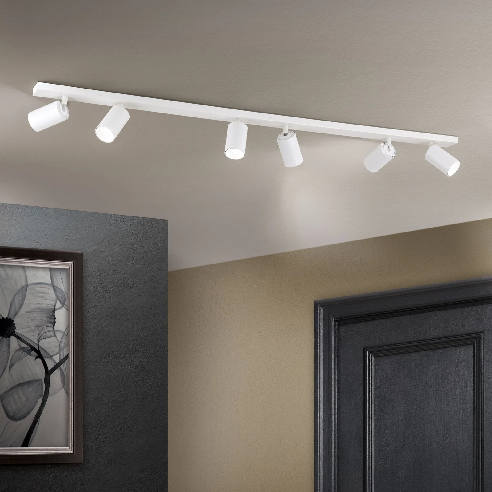 Spot lampa SEAN, 6 izvora svetla, Bela - 2