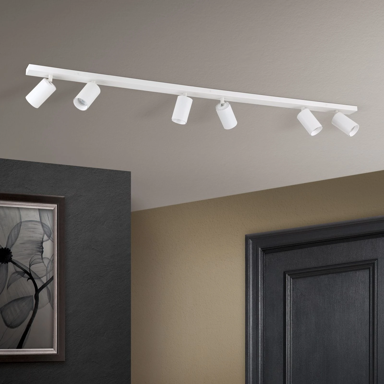 Spot lampa SEAN, 6 izvora svetla, Bela - 3