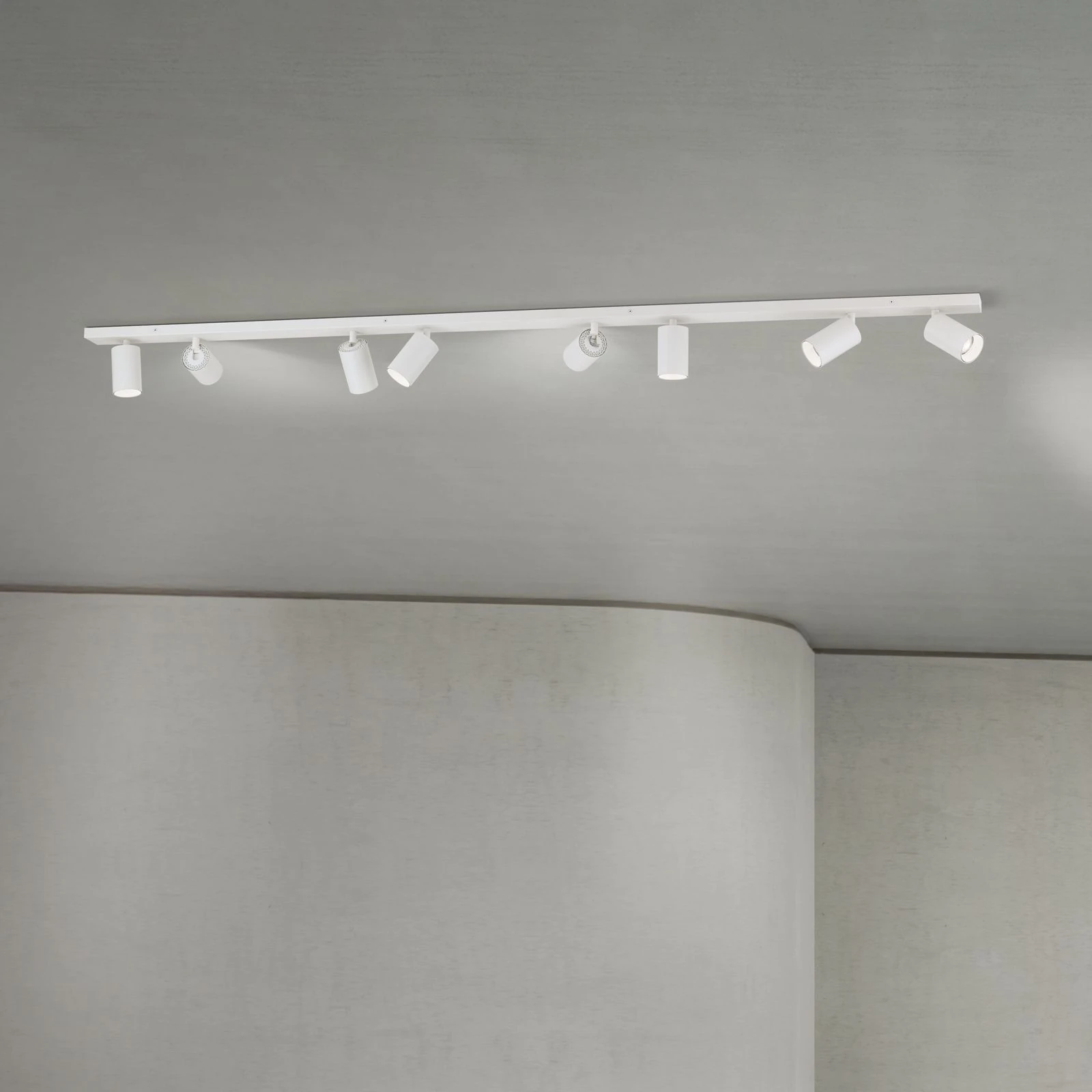 Spot lampa SEAN, 8 izvora svetla, Bela - 1