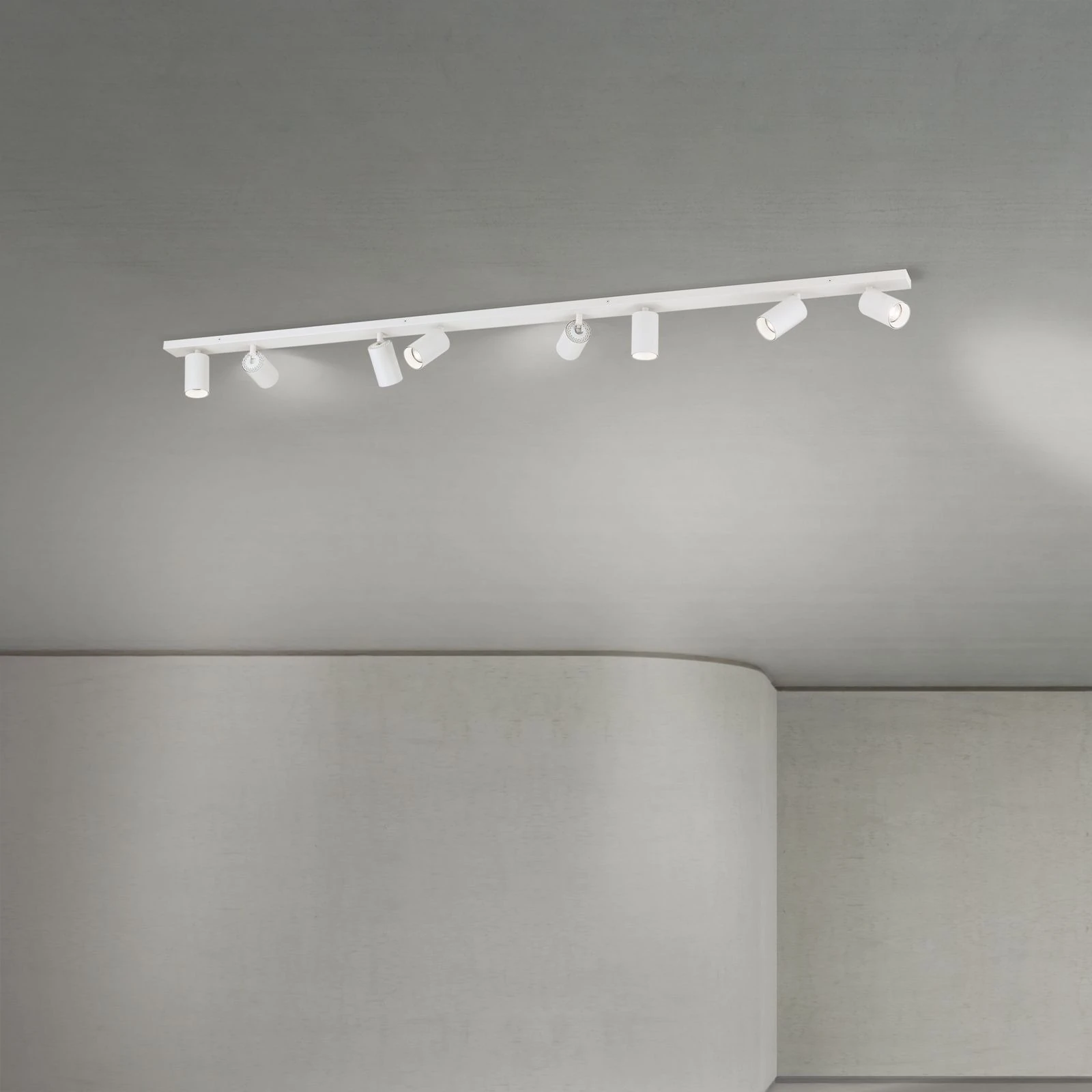 Spot lampa SEAN, 8 izvora svetla, Bela - 2