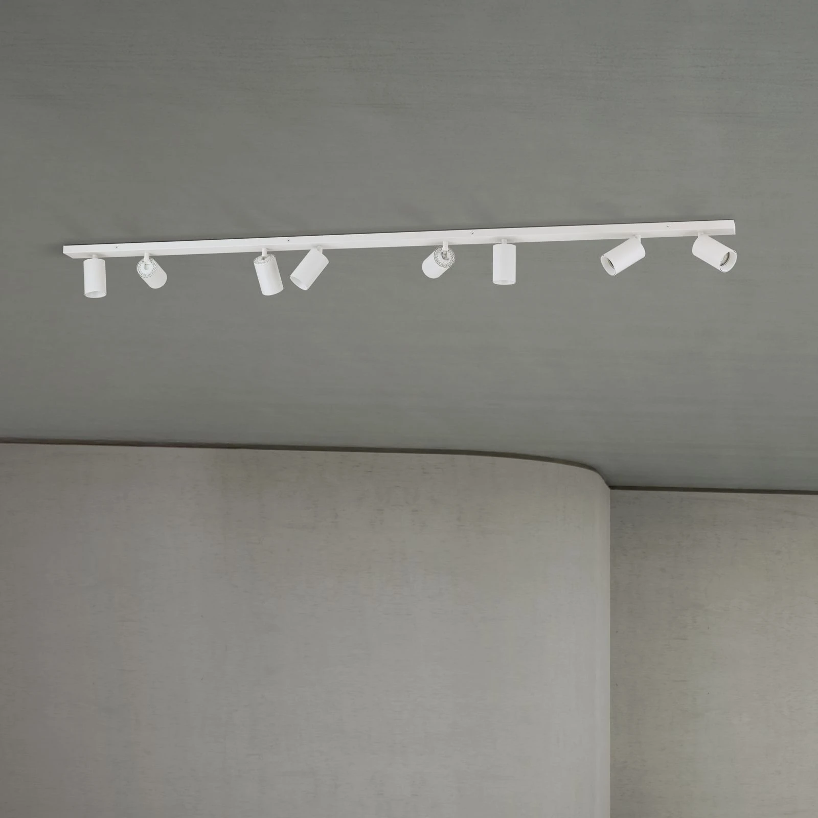 Spot lampa SEAN, 8 izvora svetla, Bela - 3