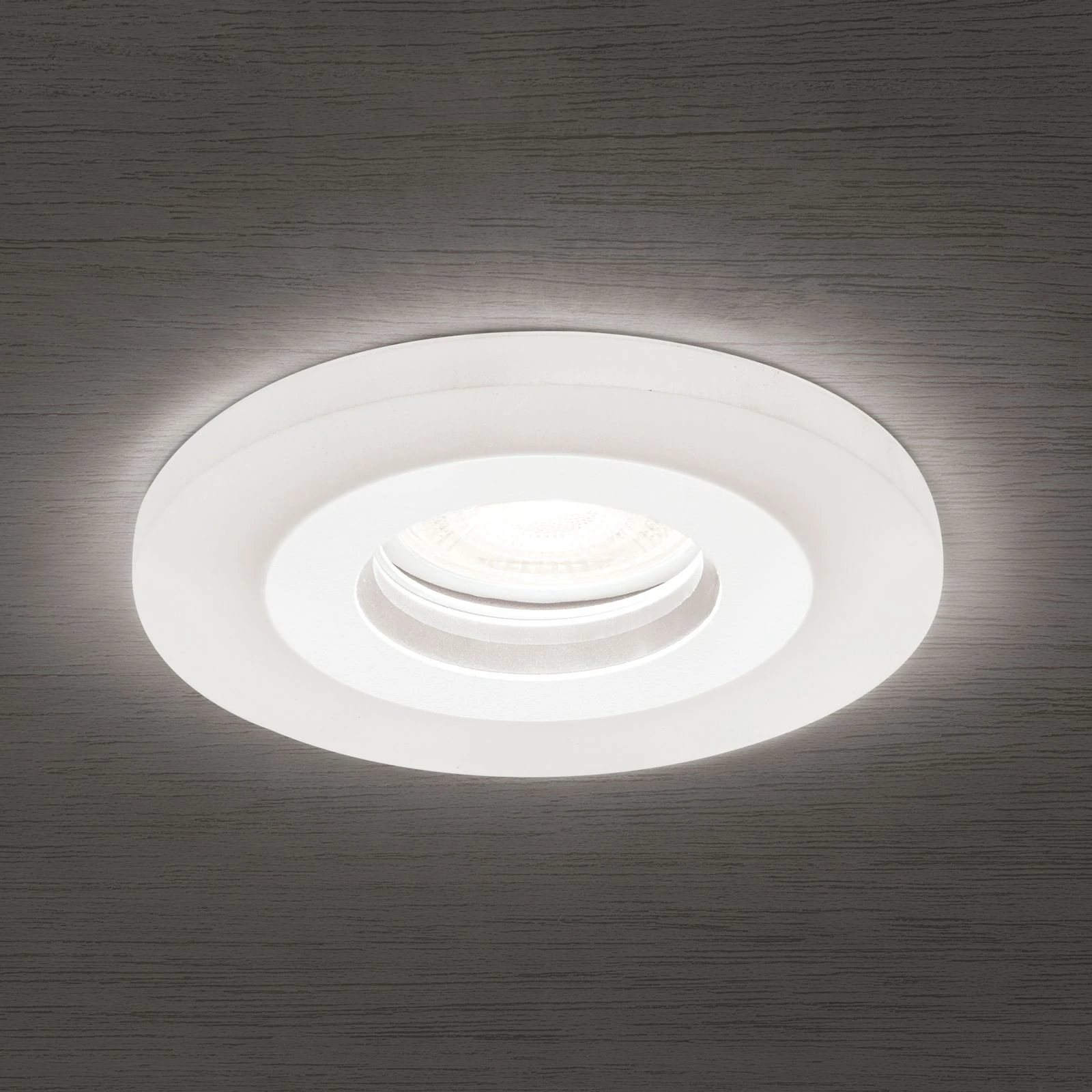 Ugradna spot lampa GLOW sa prstenom od akrilnog stakla, Ø 11 cm, bela - 2