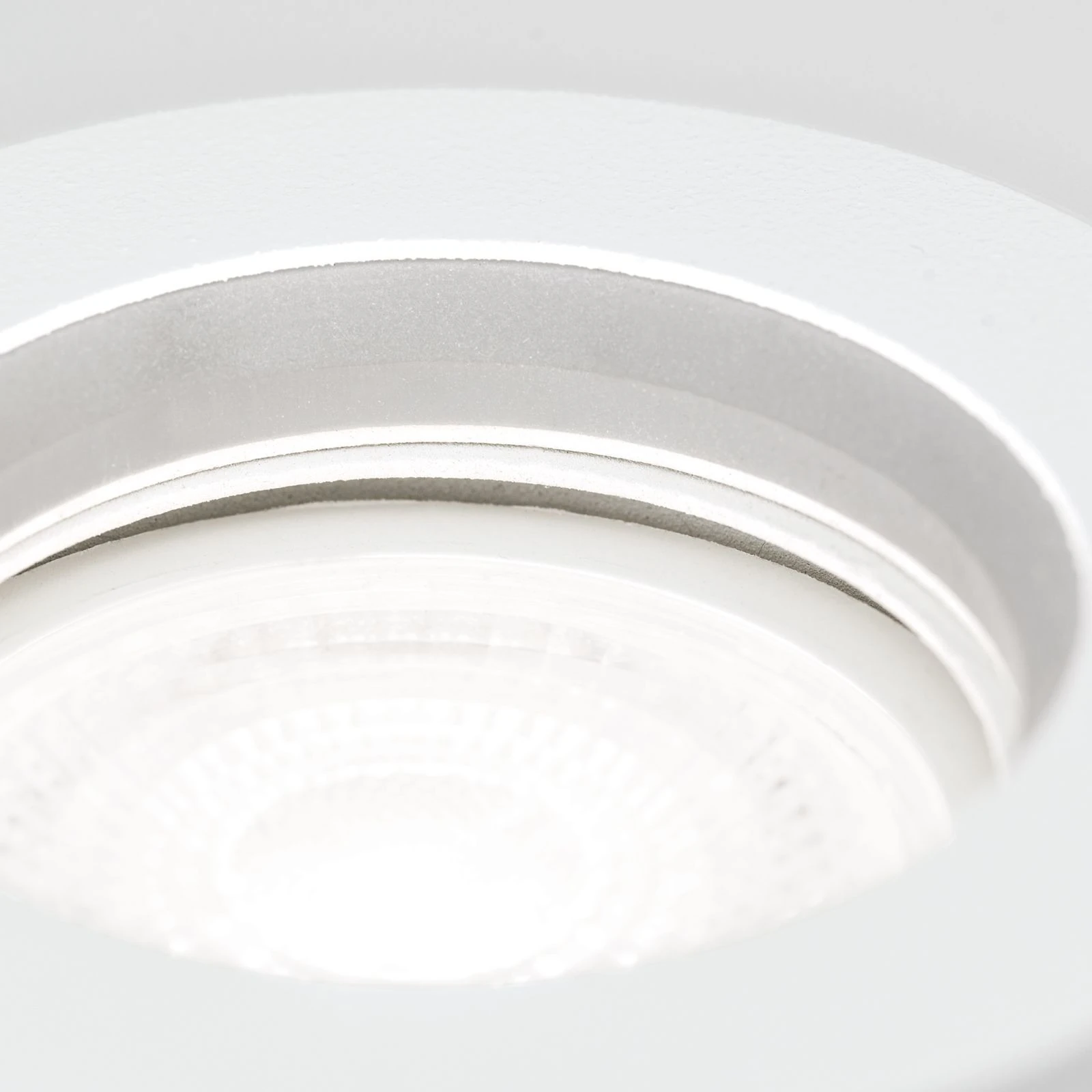 Ugradna spot lampa GLOW sa prstenom od akrilnog stakla, Ø 11 cm, bela - 6