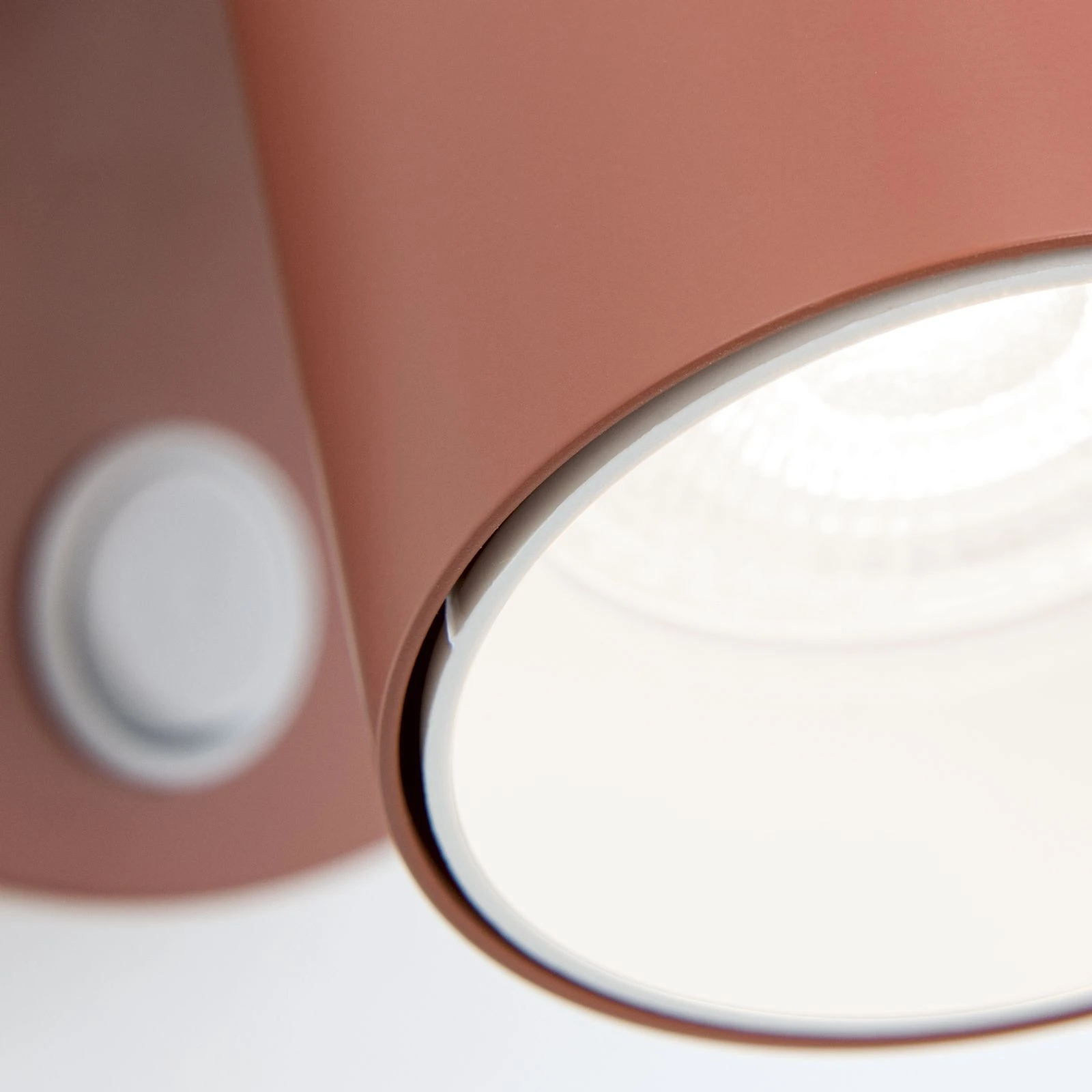 Spot lampa PENN, 1 izvor svetla, koralno crvena - 6