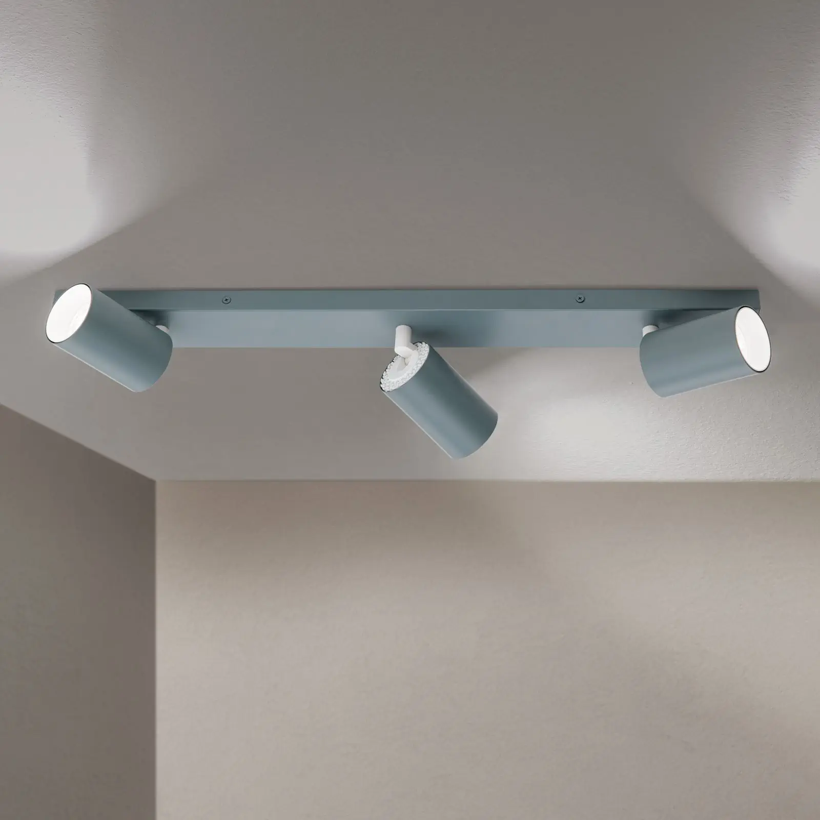 Spot lampa PENN, 3 izvora svetla, svetlo zelena